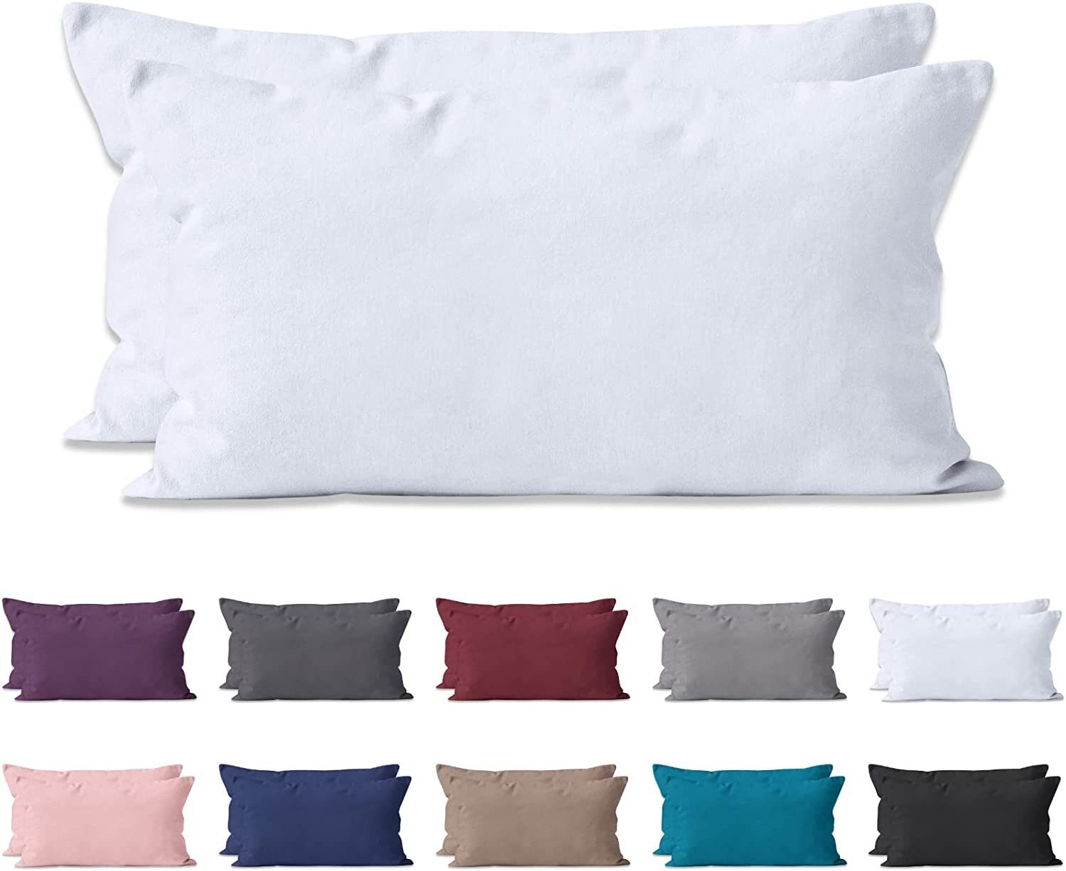 Hometex Premium Textiles Kissenbezug 2-er Set günstig online kaufen