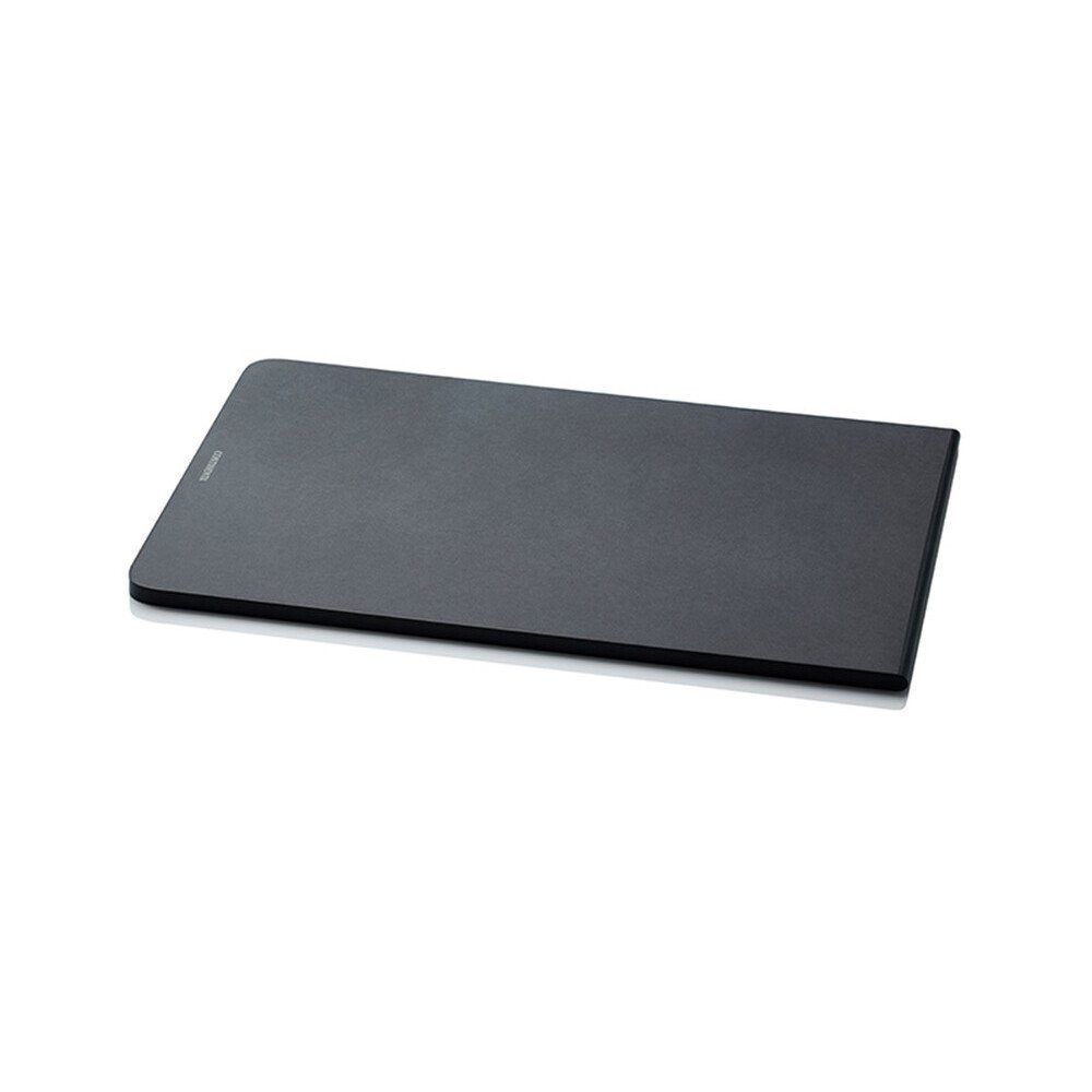 Continenta Schneidebrett Schneidebrett 29x20x1 cm Duracore schwarz, recyceltes Material, (1-St), schwarz, spülmaschinenfest, recycelt
