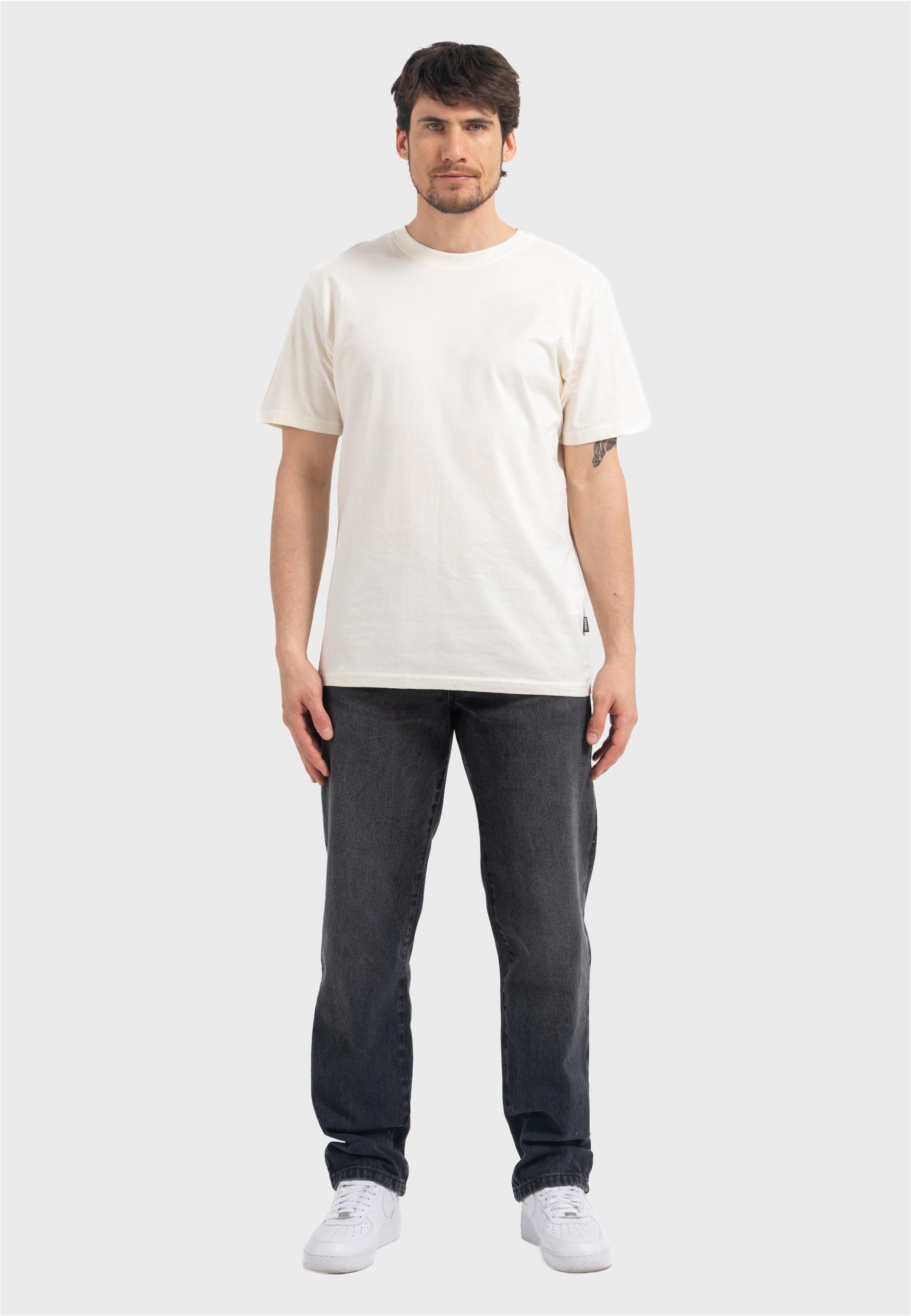 Oldskull T-Shirt Plain Basic aus super weichem Stoff