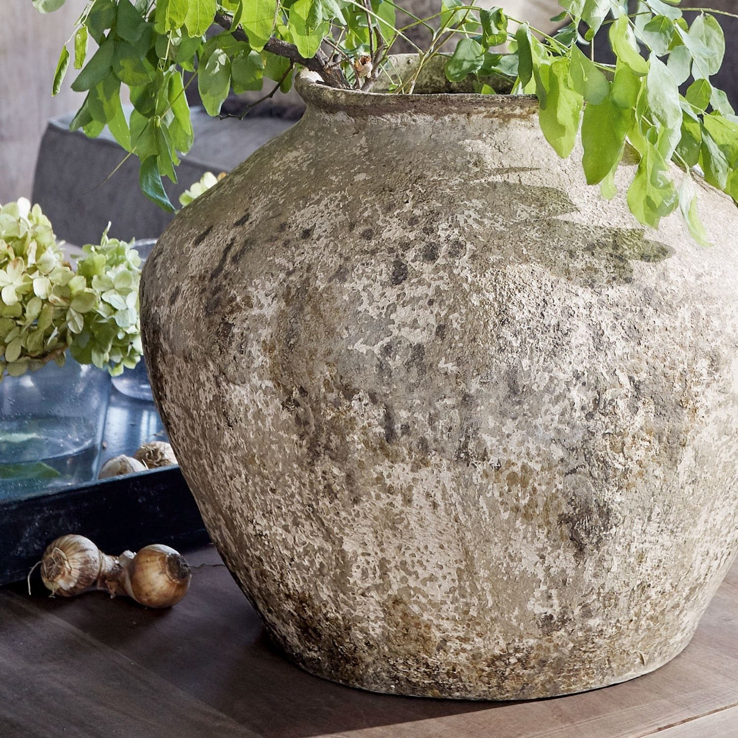 Mirabeau Tischvase Vase Champs antikgrau, none – Bild 5 von 5
