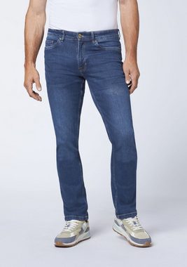 Oklahoma Jeans Straight-Jeans aus blauen Denim (1-tlg)