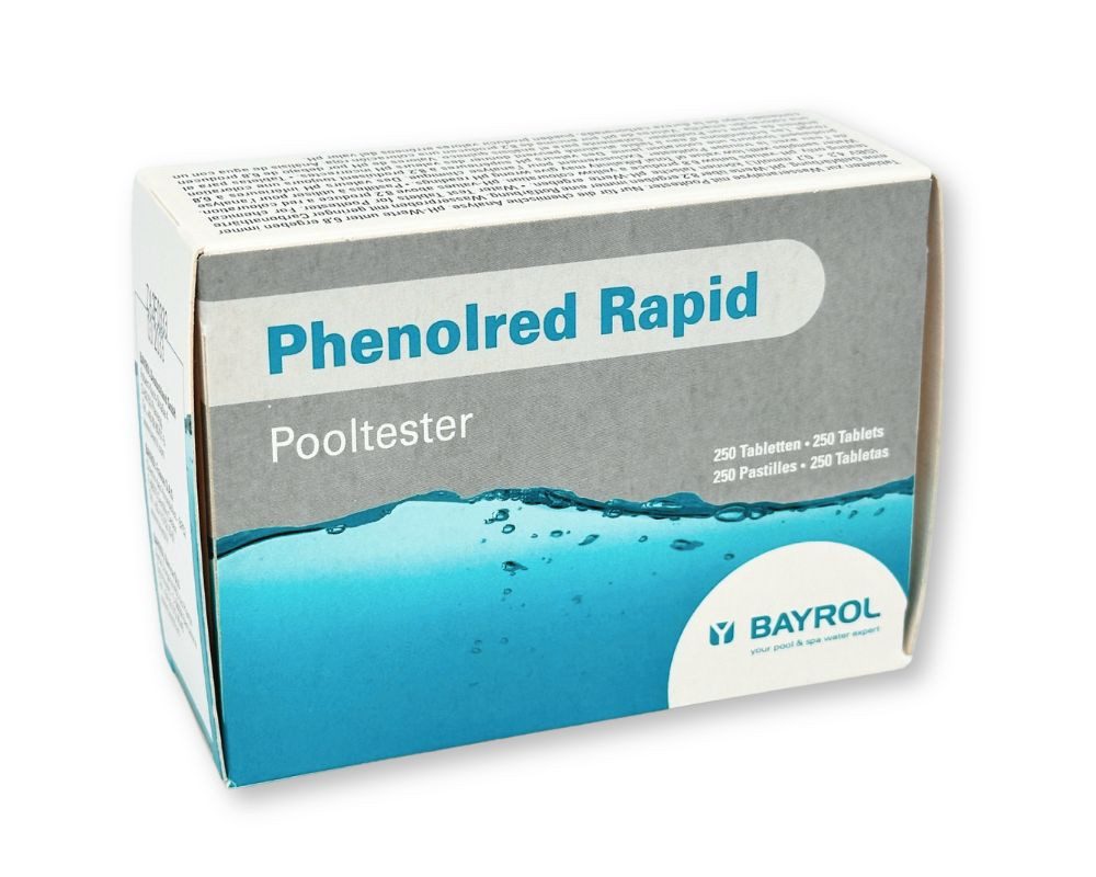 Bayrol Pooltester Bayrol Testtabletten 250 x Phenol Red pH-Wert für Pooltester