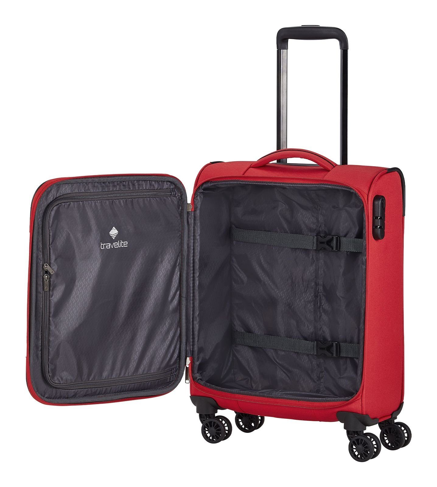 travelite Weichgepäck-Trolley Chios, 4 Rollen