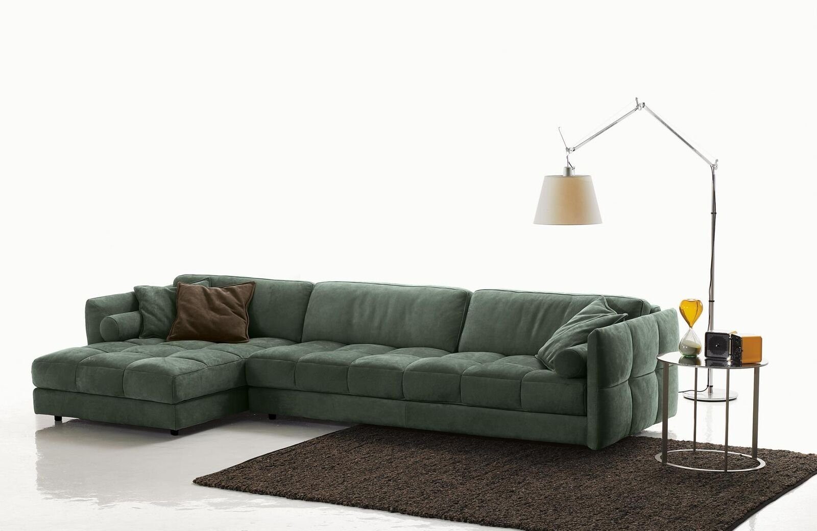 JVmoebel Ecksofa Ecksofa Textil Sofa Polster Ecke Moderne Couch Wohnzimmer L form