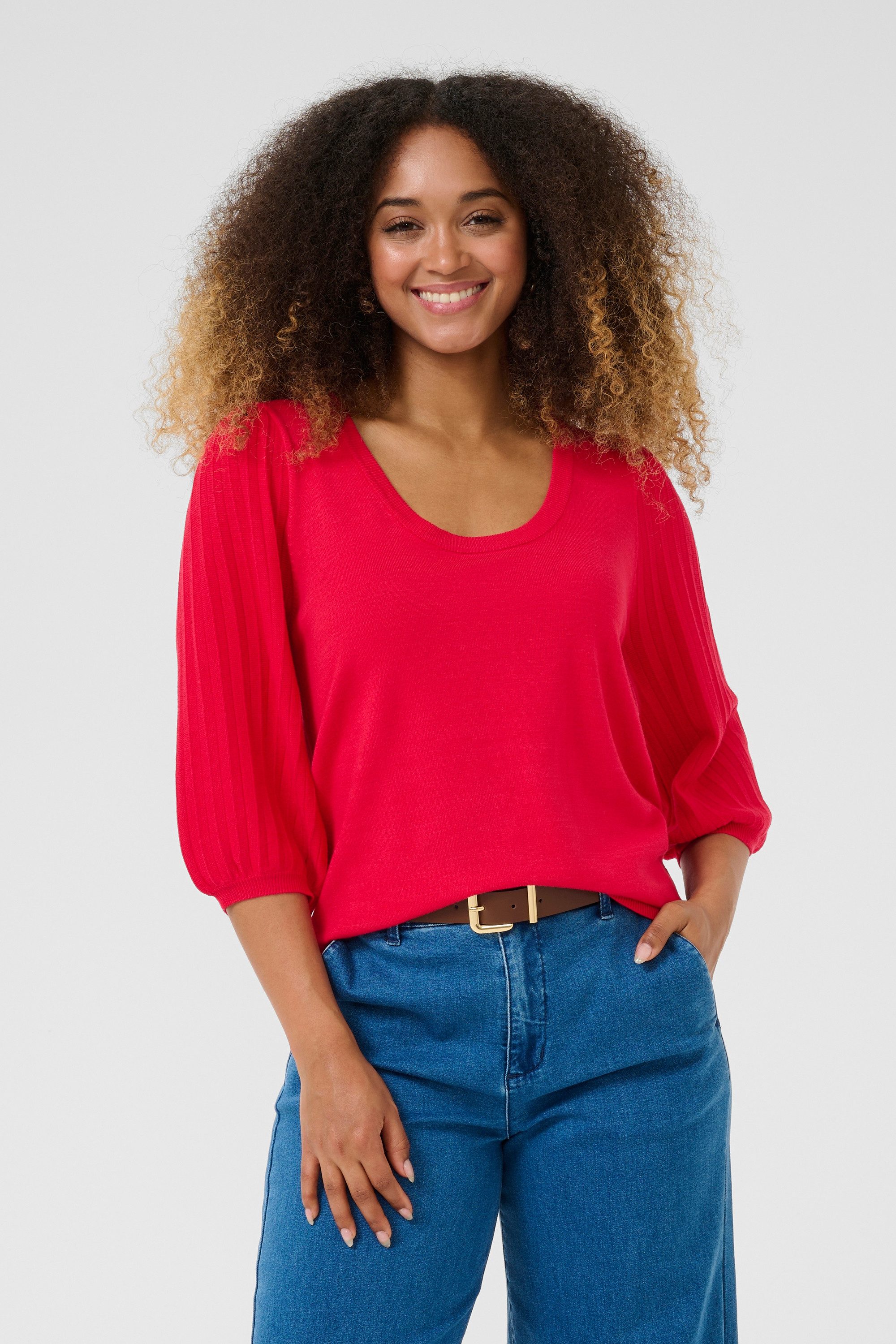 Cream Strickpullover Strickpullover CRVillea