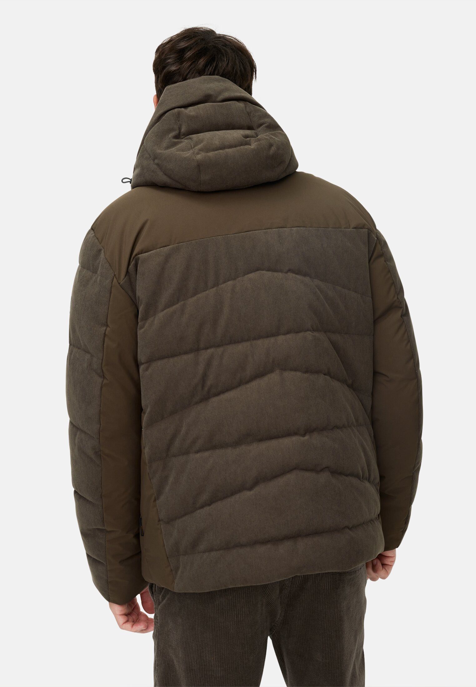 camel active Steppjacke mit abnehmbarer Kapuze Langarm Abnehmbare Kapuze Ma günstig online kaufen