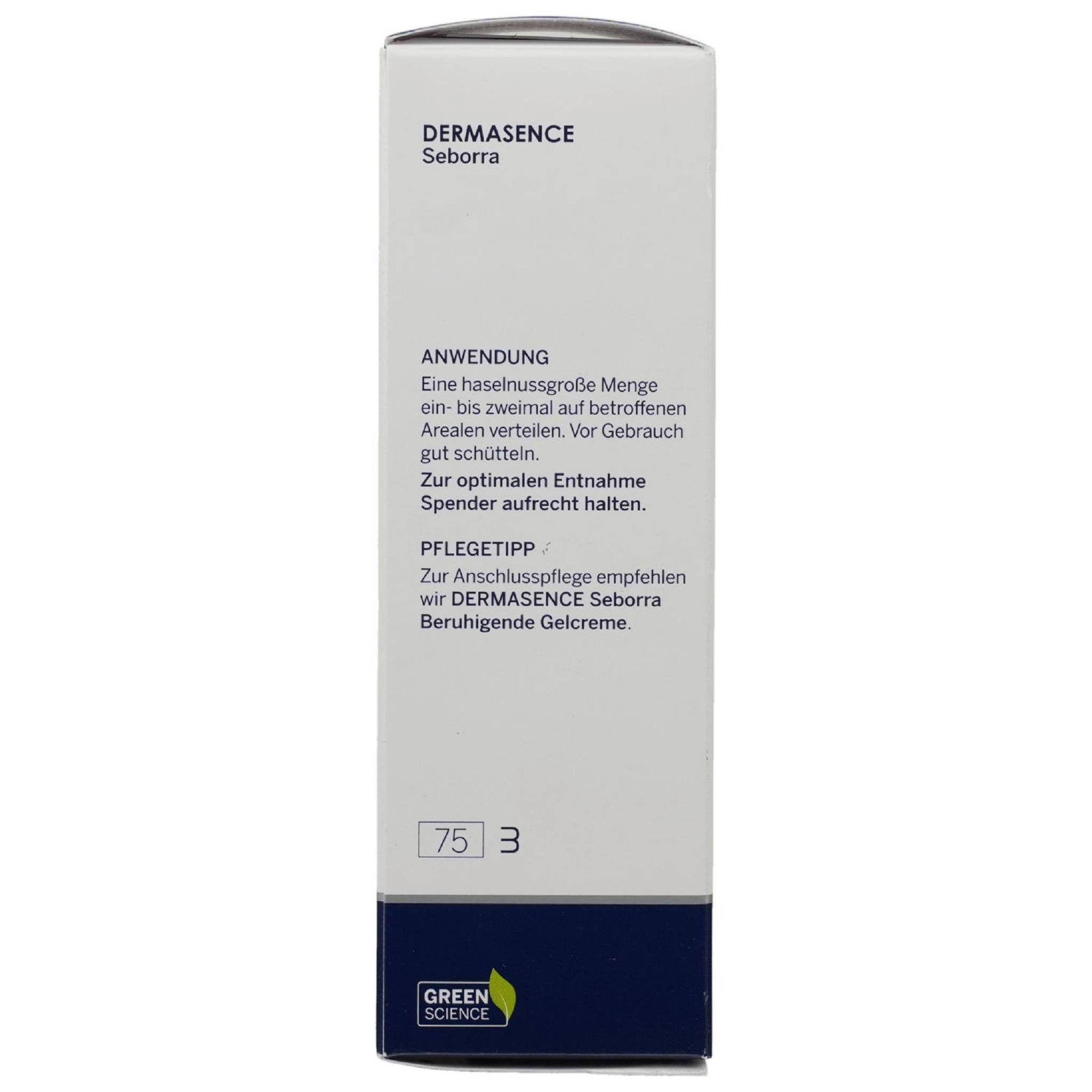 Dermasence Rasierschaum DERMASENCE Seborra Zink-Repairschaum 50ml PZN 17867536