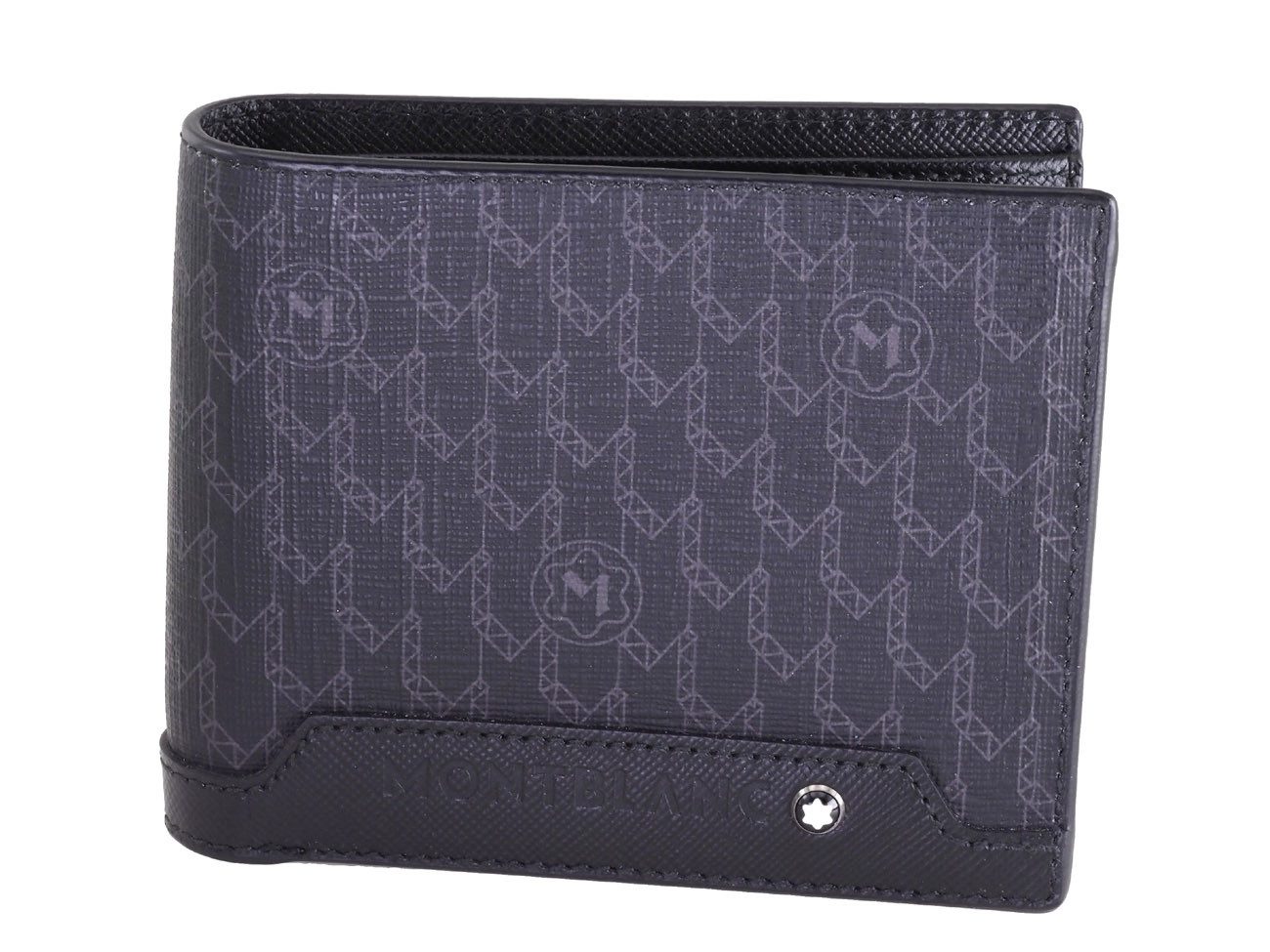 MONTBLANC Brieftasche Meisterstück Signature MB 107829 Leder Karten Ausweis, mit Montblanc Prägung