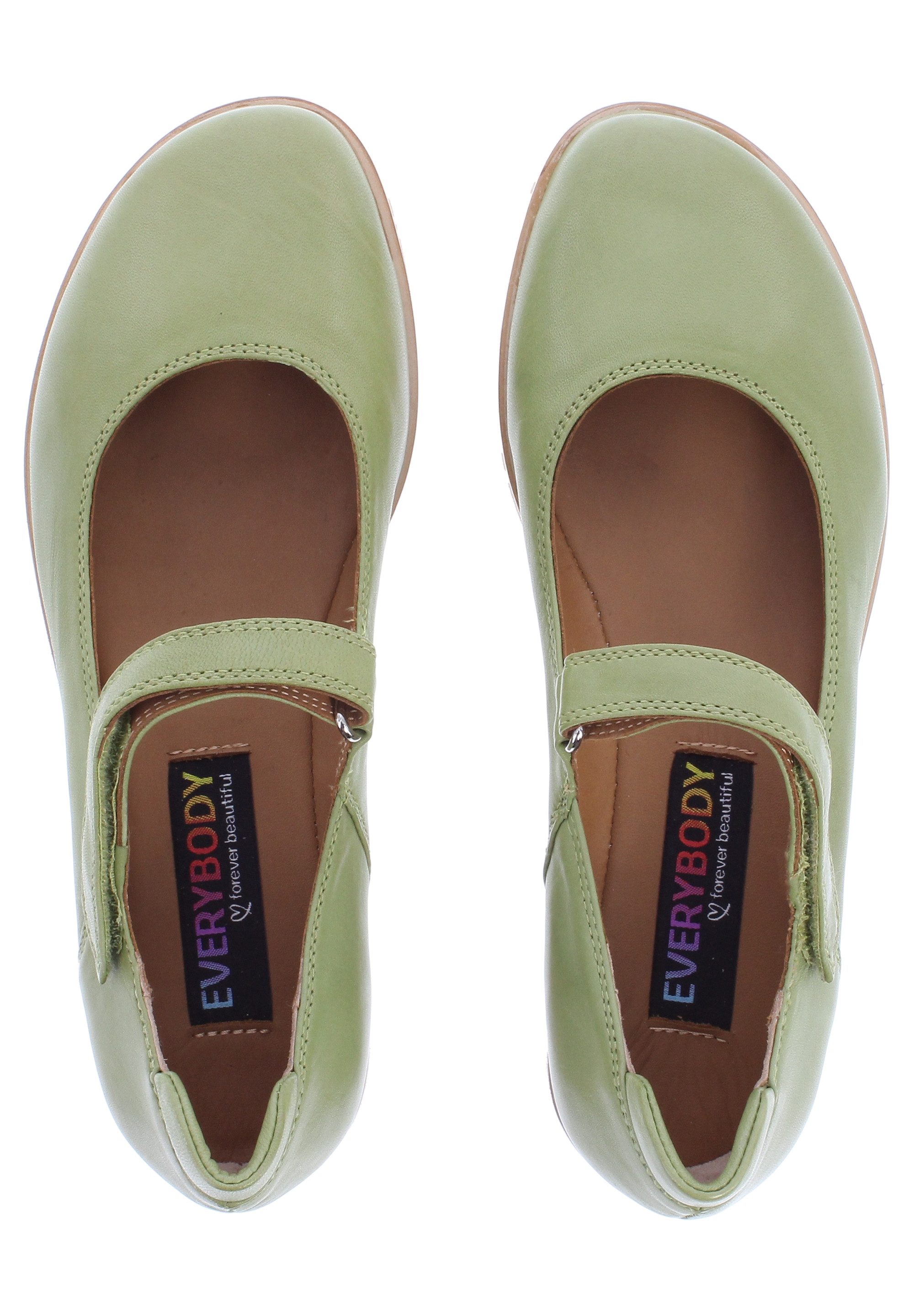 Everybody MORUS - Riemchenballerina mit flachem Absatz Ballerina