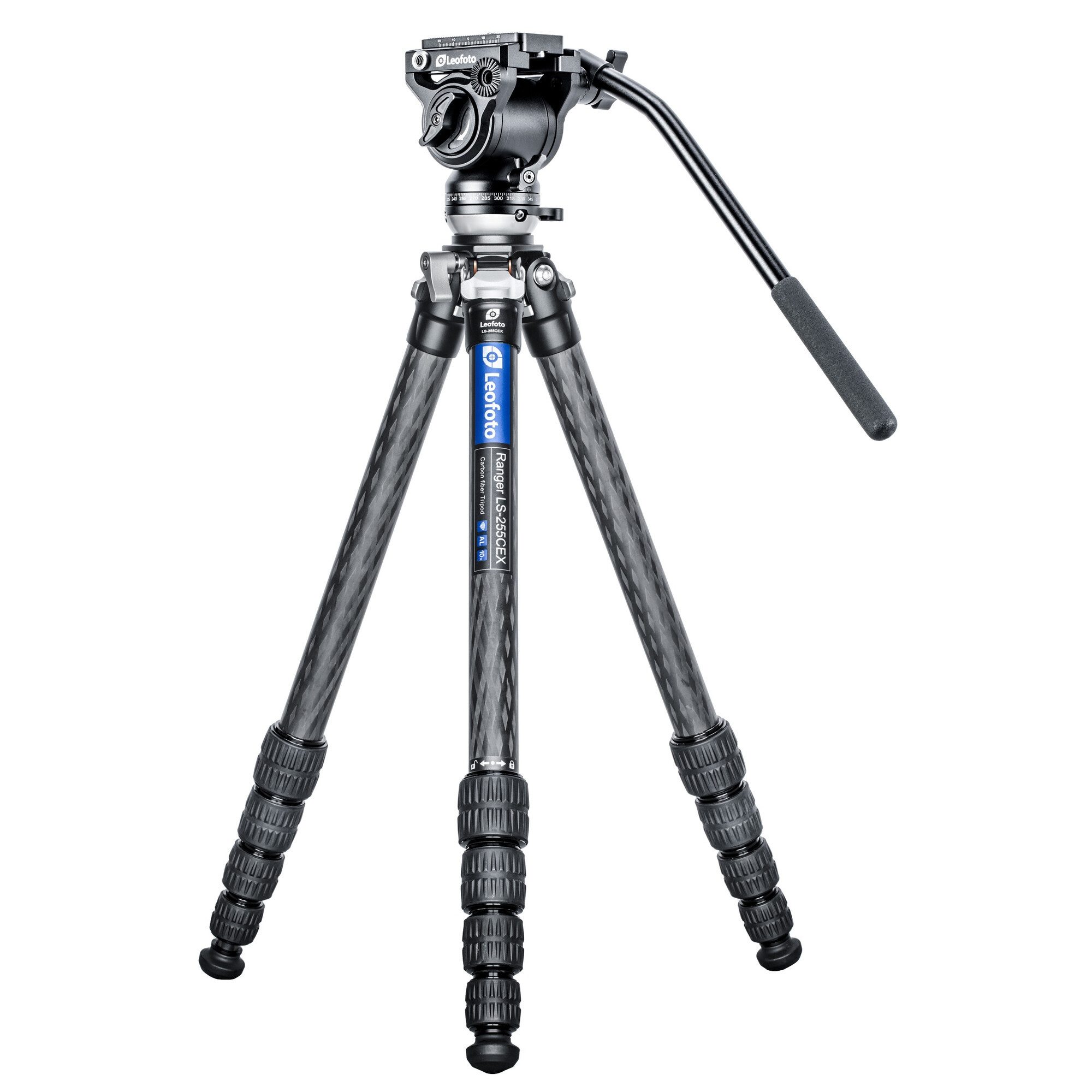 Leofoto Leofoto Carbon-Dreibeinstativ LS-255CEX Ranger mit Kamerastativ