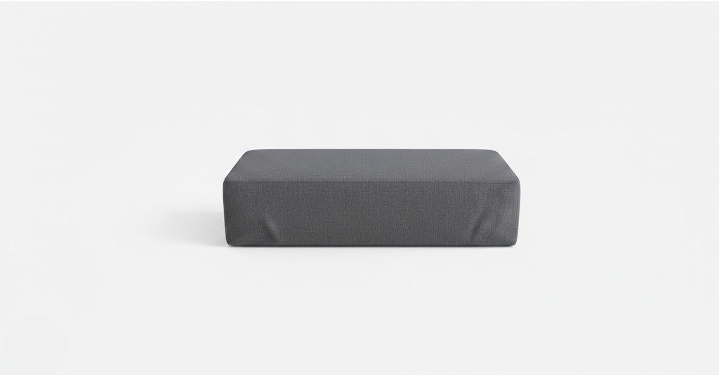 Xlmoebel Stehtisch Grauer minimalistischer Tisch mit wasserdichter Oberfläche, Made in Europa