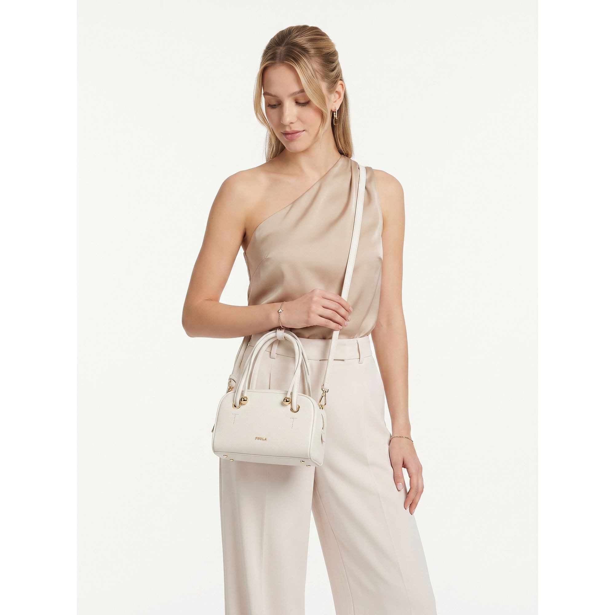 Furla Henkeltasche Poppy, Leder