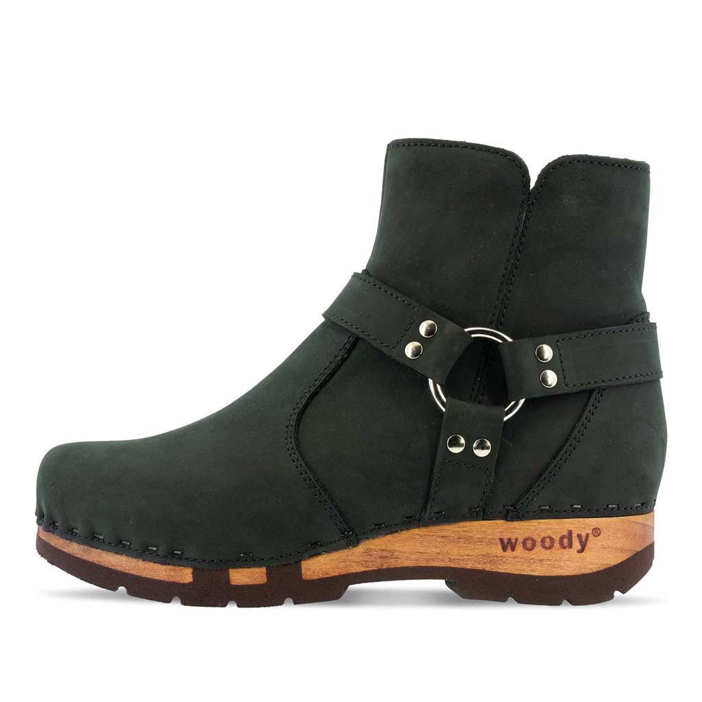 Woody Elya Damen Clog Stiefelette woody® Stiefelette