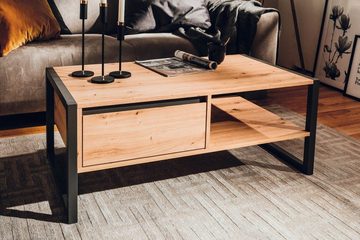 Finori Couchtisch Denver 100 cm Dekor Artisan Oak / anthrazit Sofatisch Wohnzimmer