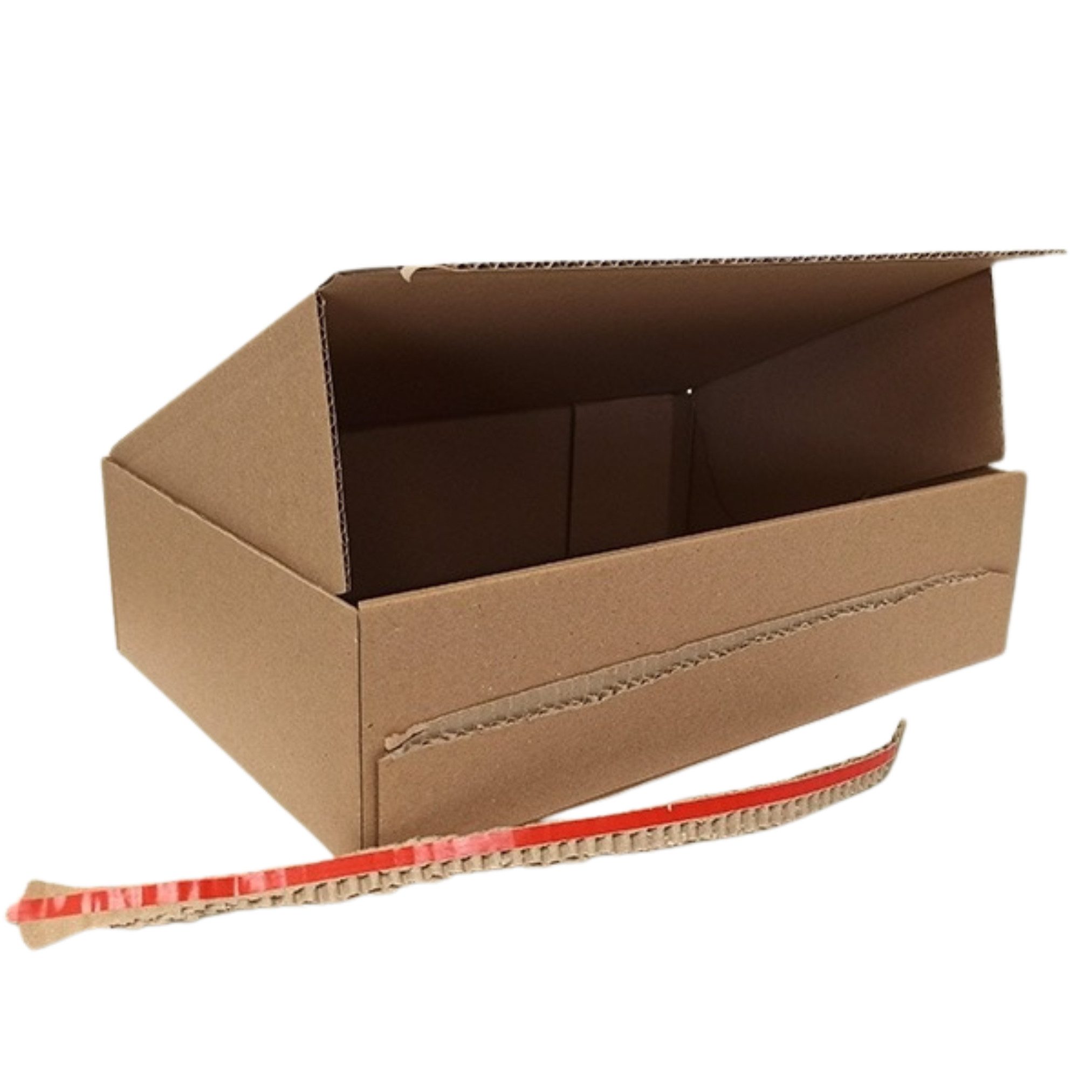 Packen24 GmbH Versandkarton Faltschachtel 339 x 229 x 92 mm Haftklebung Aufreißfaden