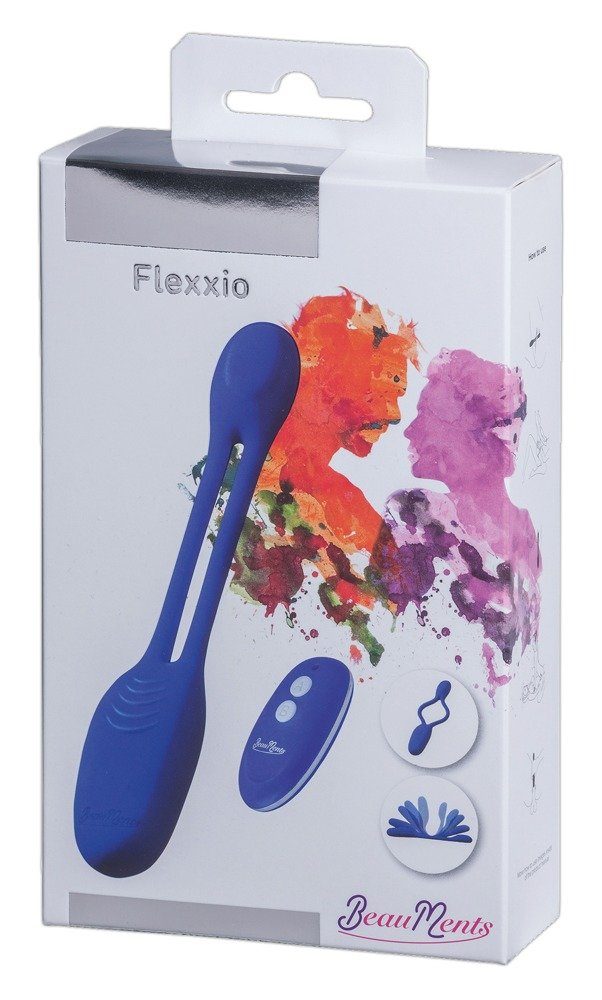 - - Paar-Vibrator (div. Flexxio Beauments Farben) Blau Beauments