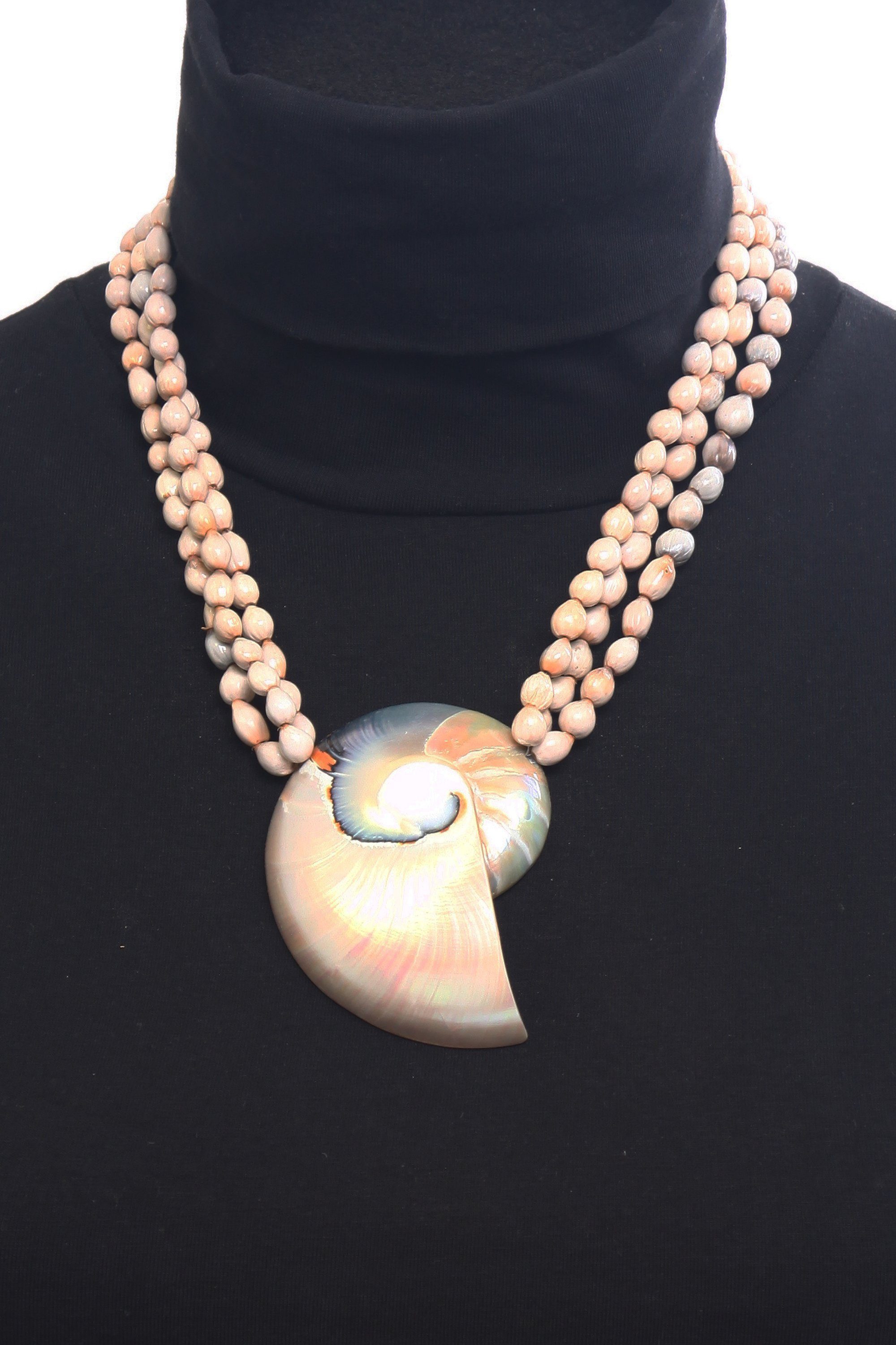 COLLEZIONE ALESSANDRO Kette mit Anhänger "Arielle", Mit Nautillus-Muschel A günstig online kaufen