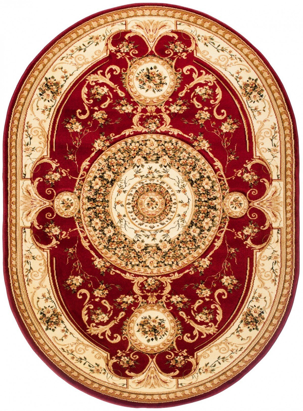 Tapiso Teppich YESEMEK OVAL, oval, Höhe: günstig online kaufen
