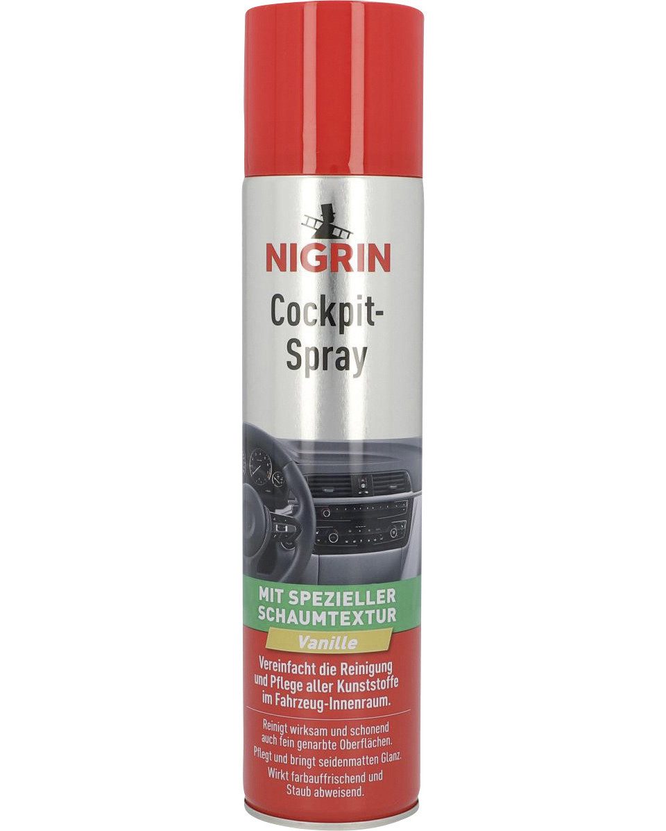 NIGRIN Nigrin Cockpitspray Vanille 400ml Полировка автомобиля