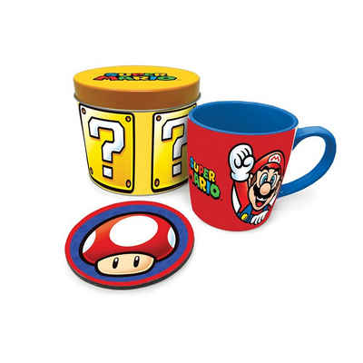 PYRAMID Tasse Super Mario Geschenkset Let´s a Go