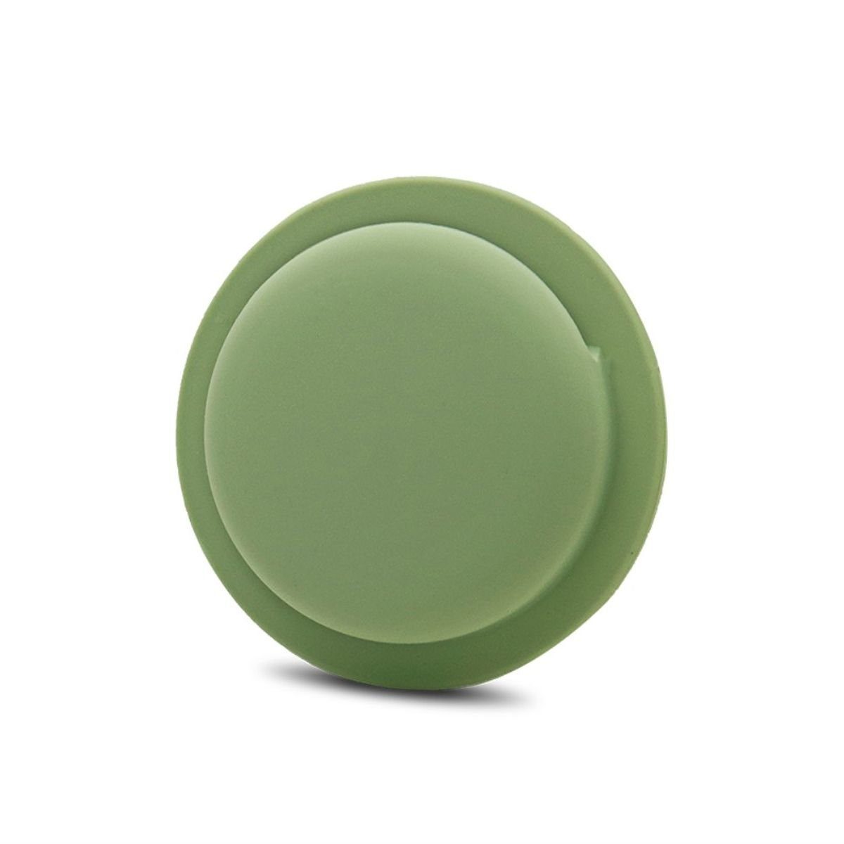 CoverKingz Schlüsselanhänger Silikonhülle für Apple AirTags 2021 - Hülle selbstklebend - Cover Grün