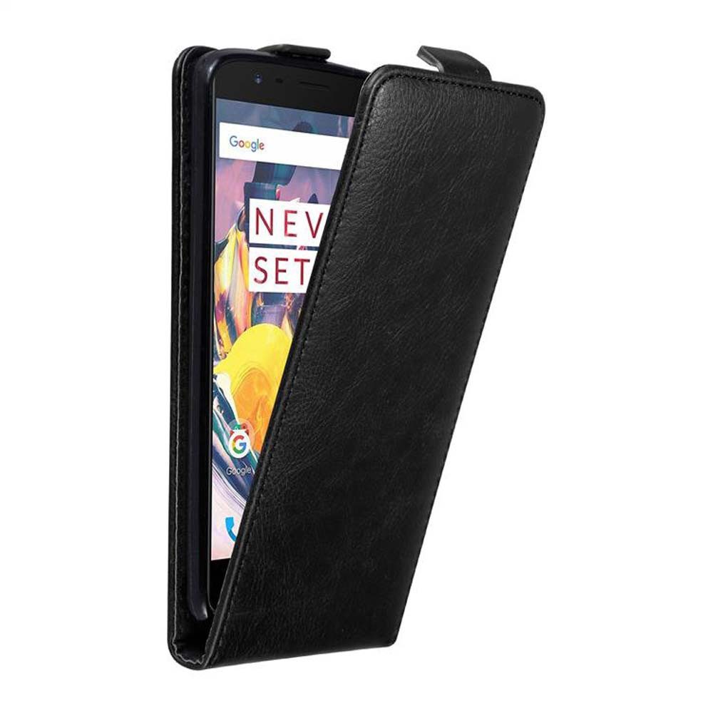 Cadorabo Handyhülle für OnePlus 3 / 3T Hülle OnePlus 3 / 3T, Handy Schutzhülle, Klappbare Hülle, Kunstleder mit Magnetverschluss