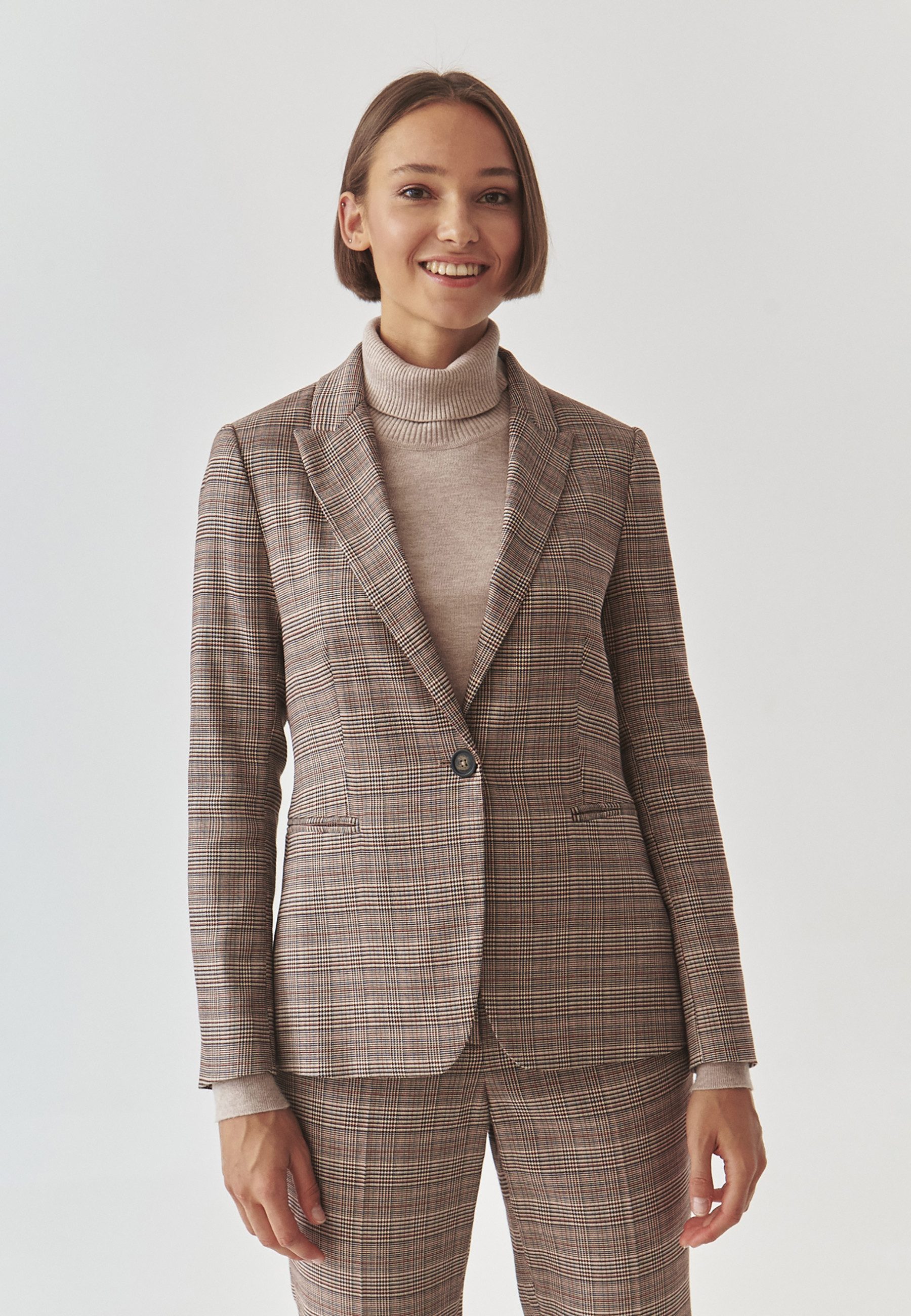 TATUUM Longblazer Stoffblazer Kariert - Karema 1