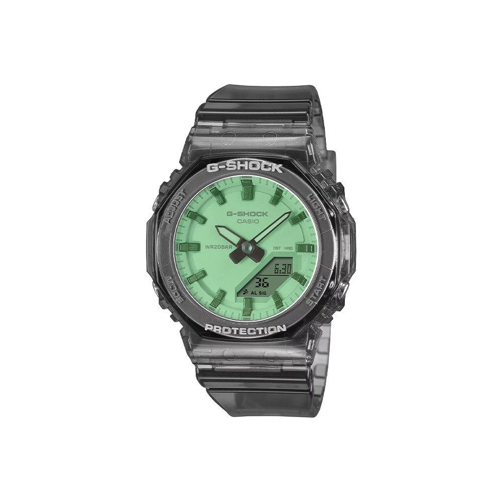 CASIO Quarzuhr Casio GMA-P2100SR-1AER GMA-P2100SR-1AER, (100-tlg), Casio GMA-P2100SR-1AER mit einzigartigem Farbglas, 20 bar