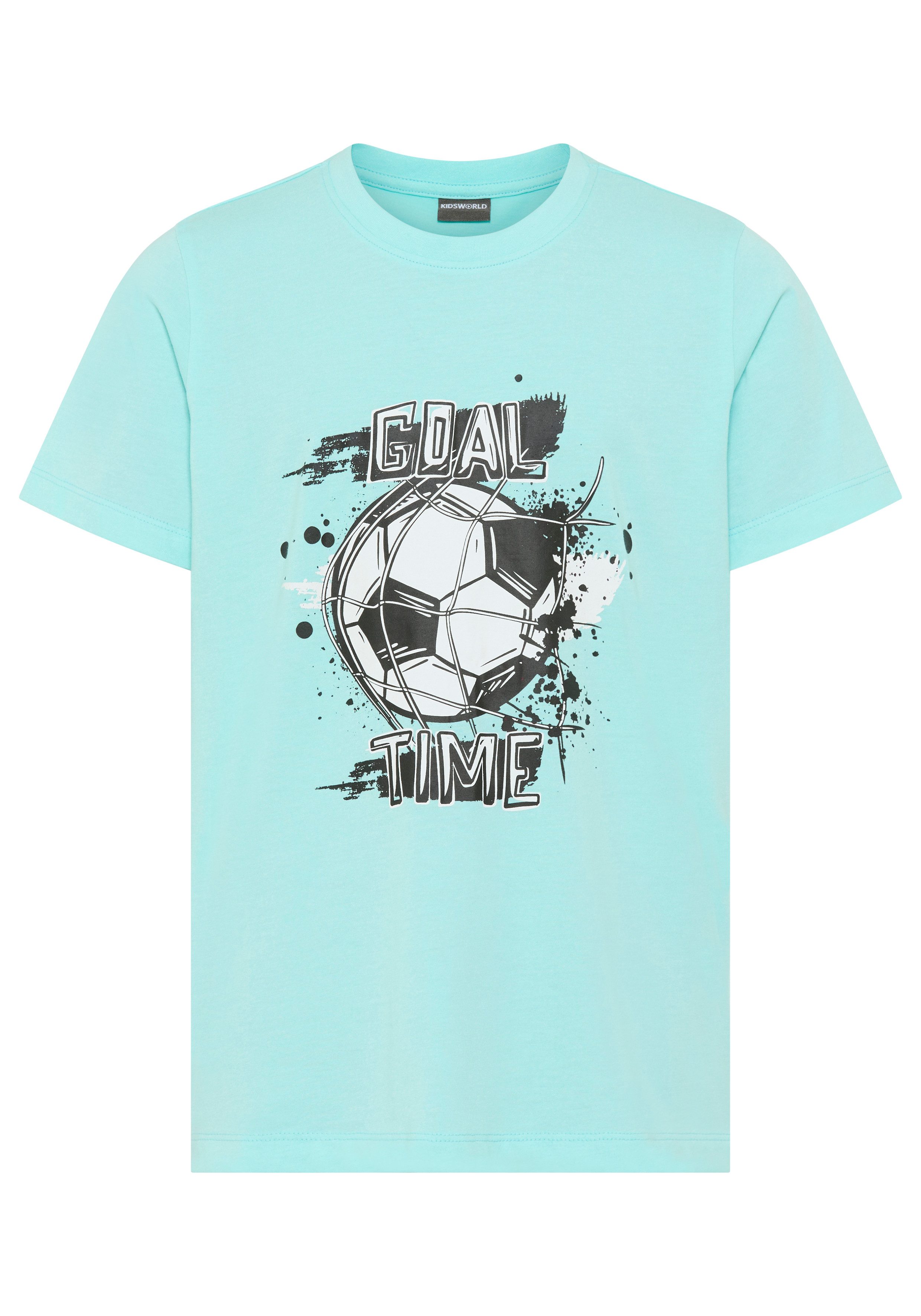 T-Shirt Shirt mit Fußballmotiv: GOAL TIME