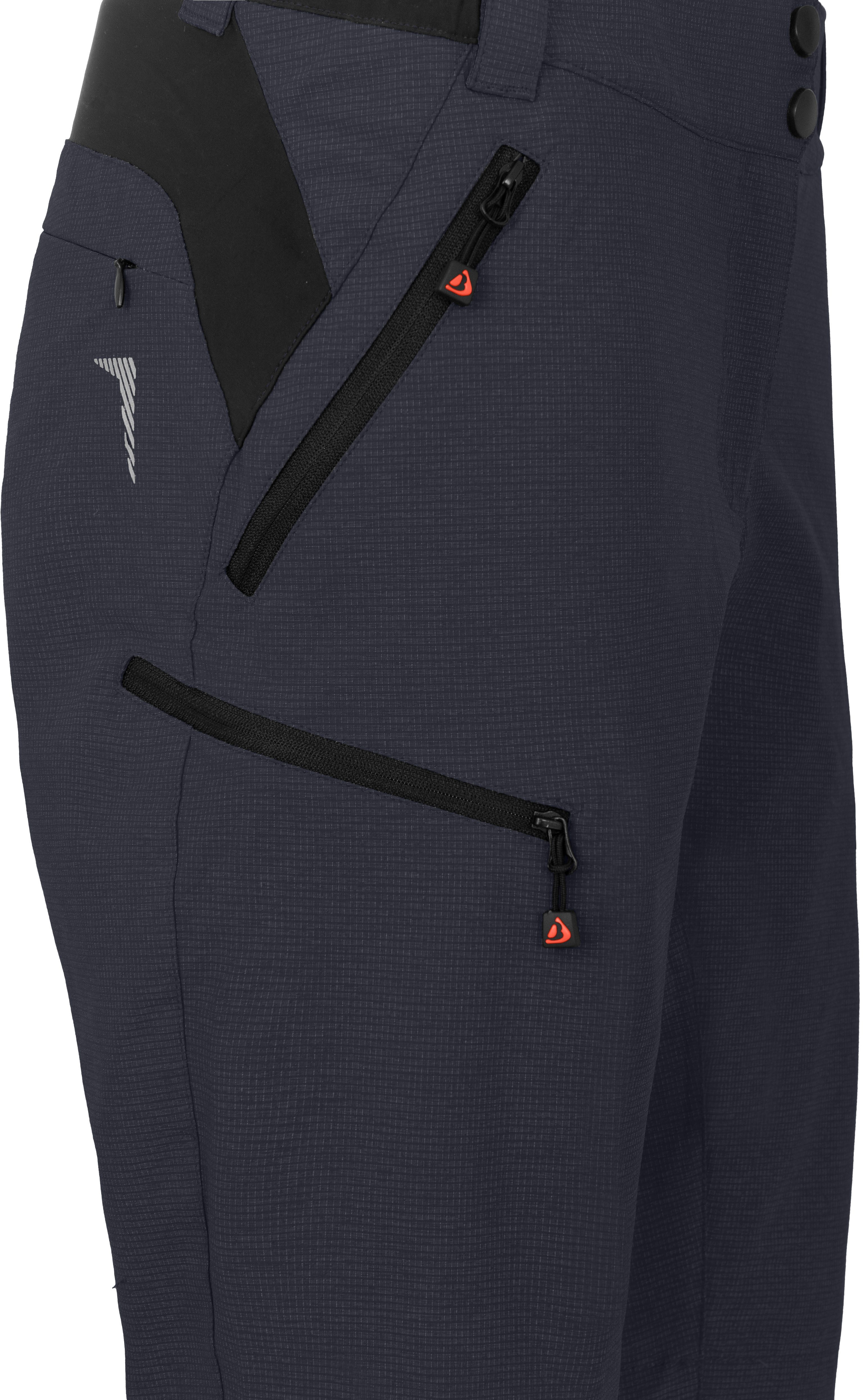 Bergson Outdoorhose VALLI Bermuda Damen Radshorts, robust, elastisch, Normalgrößen, Nacht blau
