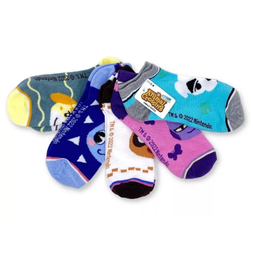 Bioworld Sneakersocken Animal Crossing 5er Pack Sneakersocken 