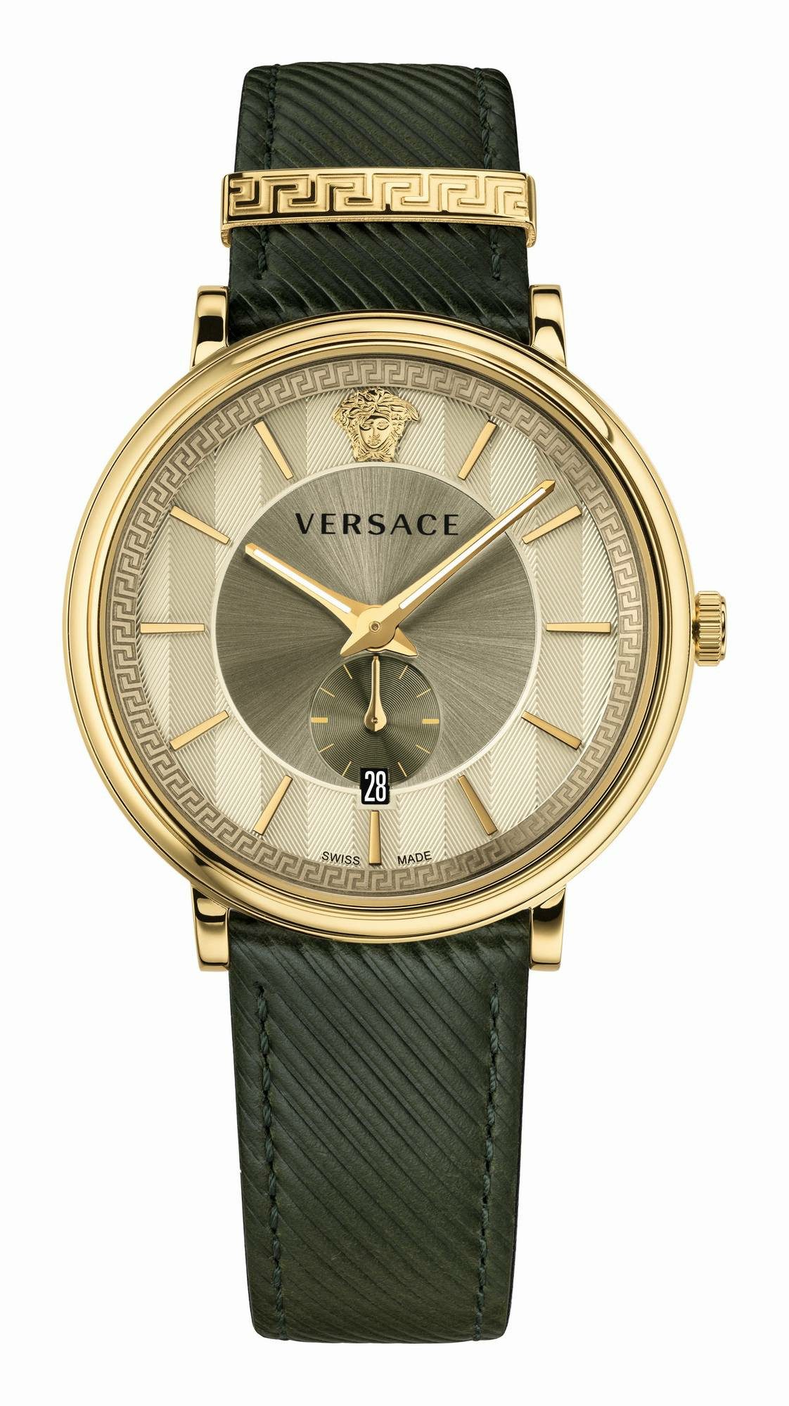 Versace Quarzuhr Analoguhr für Herren, (1-tlg)
