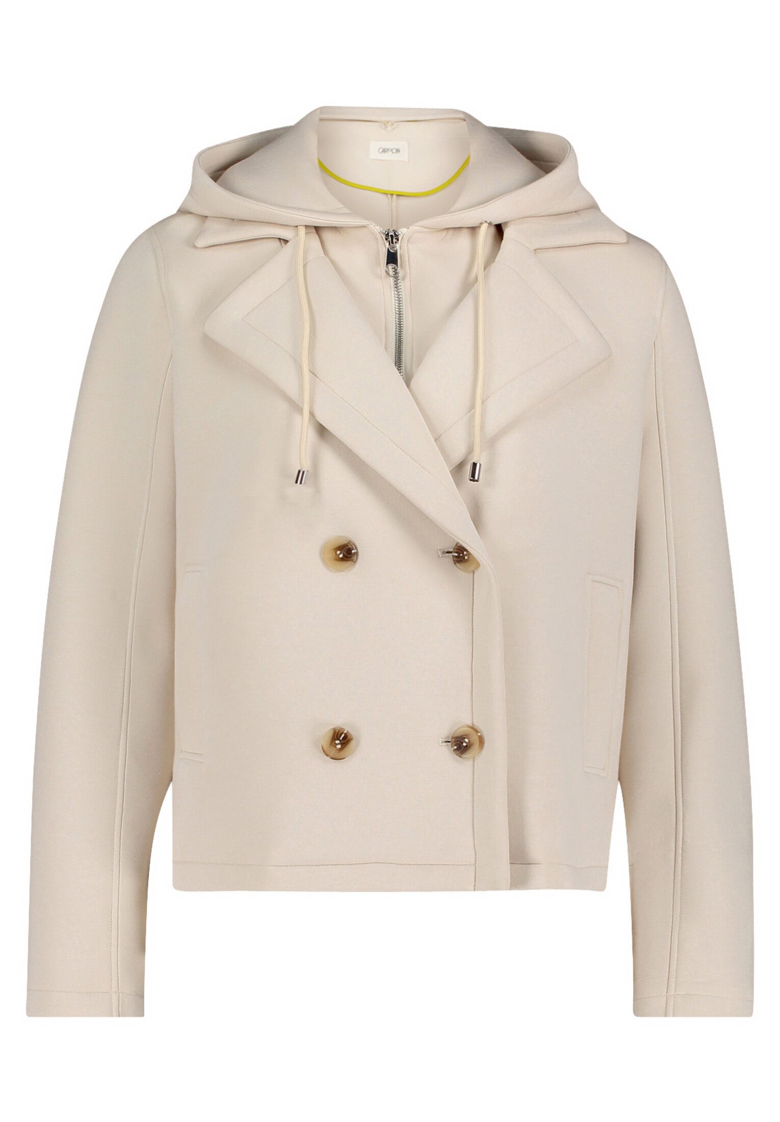 Cartoon Winterjacke Damen mit abnehmbarer Kapuze