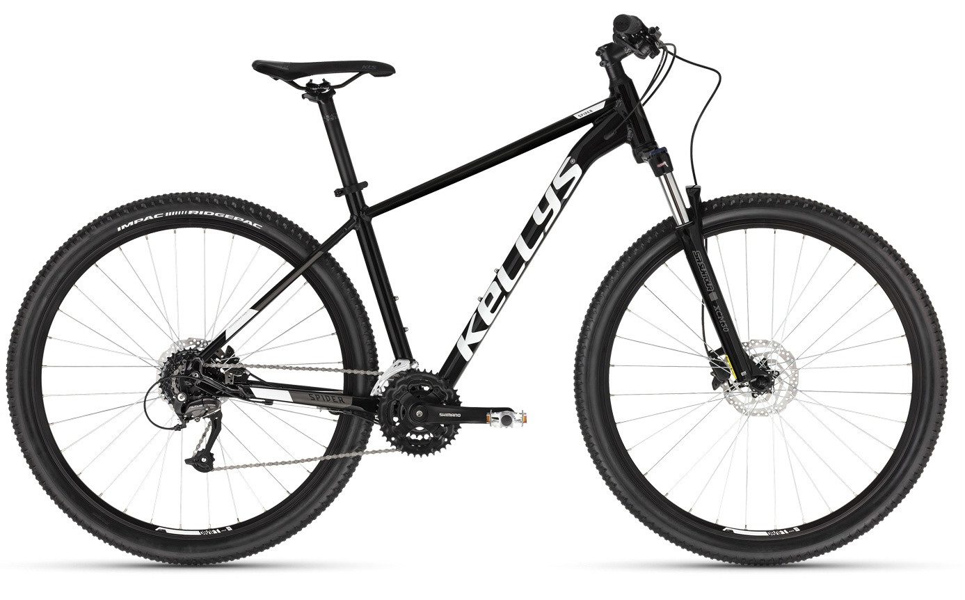 Kellys Mountainbike MTB Hardtail SPIDER 50 Black 27,5" Diamant, 24 Gang Shimano SHIMANO Altus M310 (direct mount) Schaltwerk