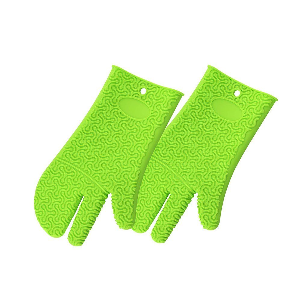 Kochblume Topfhandschuhe Silikon Handschuh, (Spar-Set, 2-tlg), Hitzebeständig bis 230°