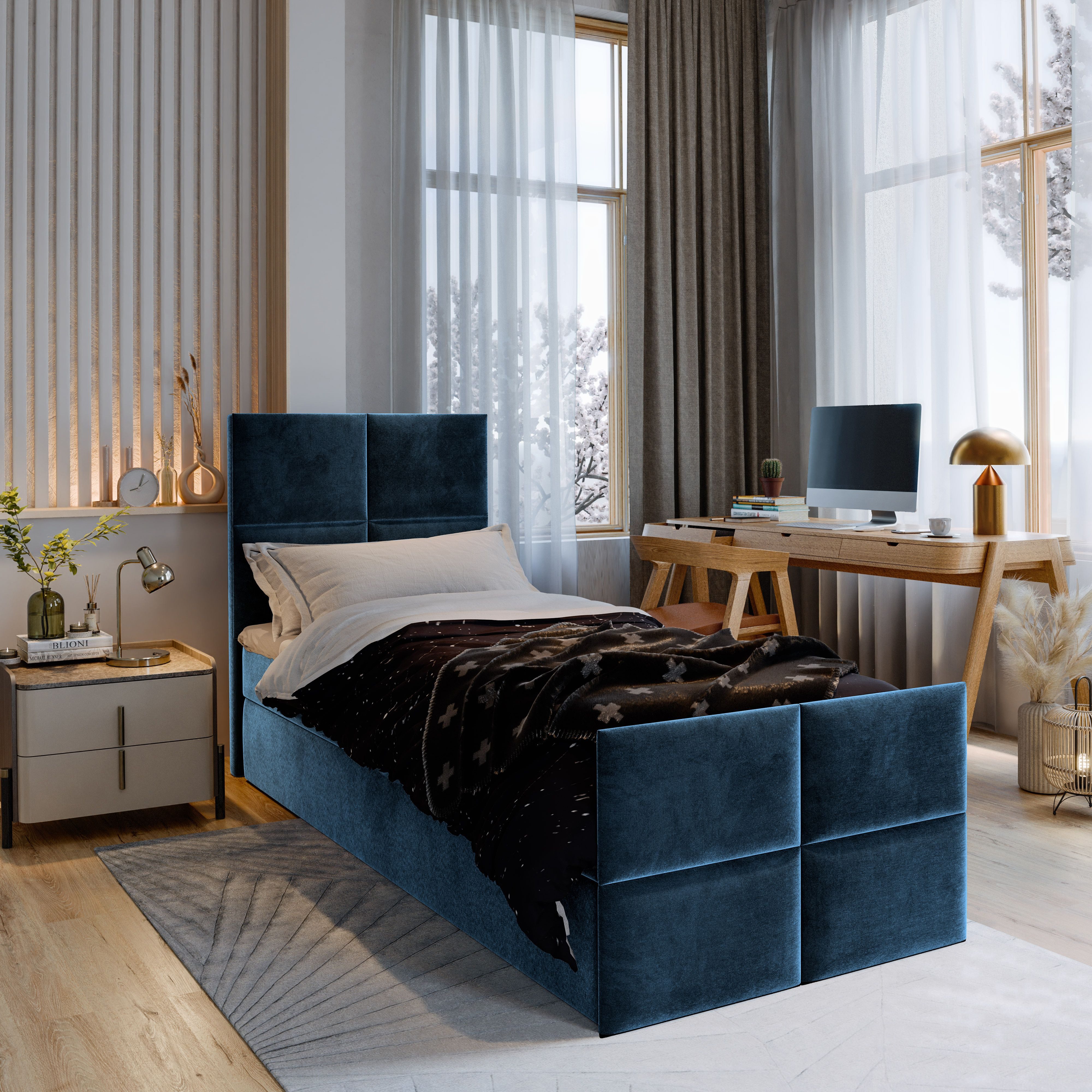 Masseno Boxbett ARIEL 90x200 cm mit günstig online kaufen
