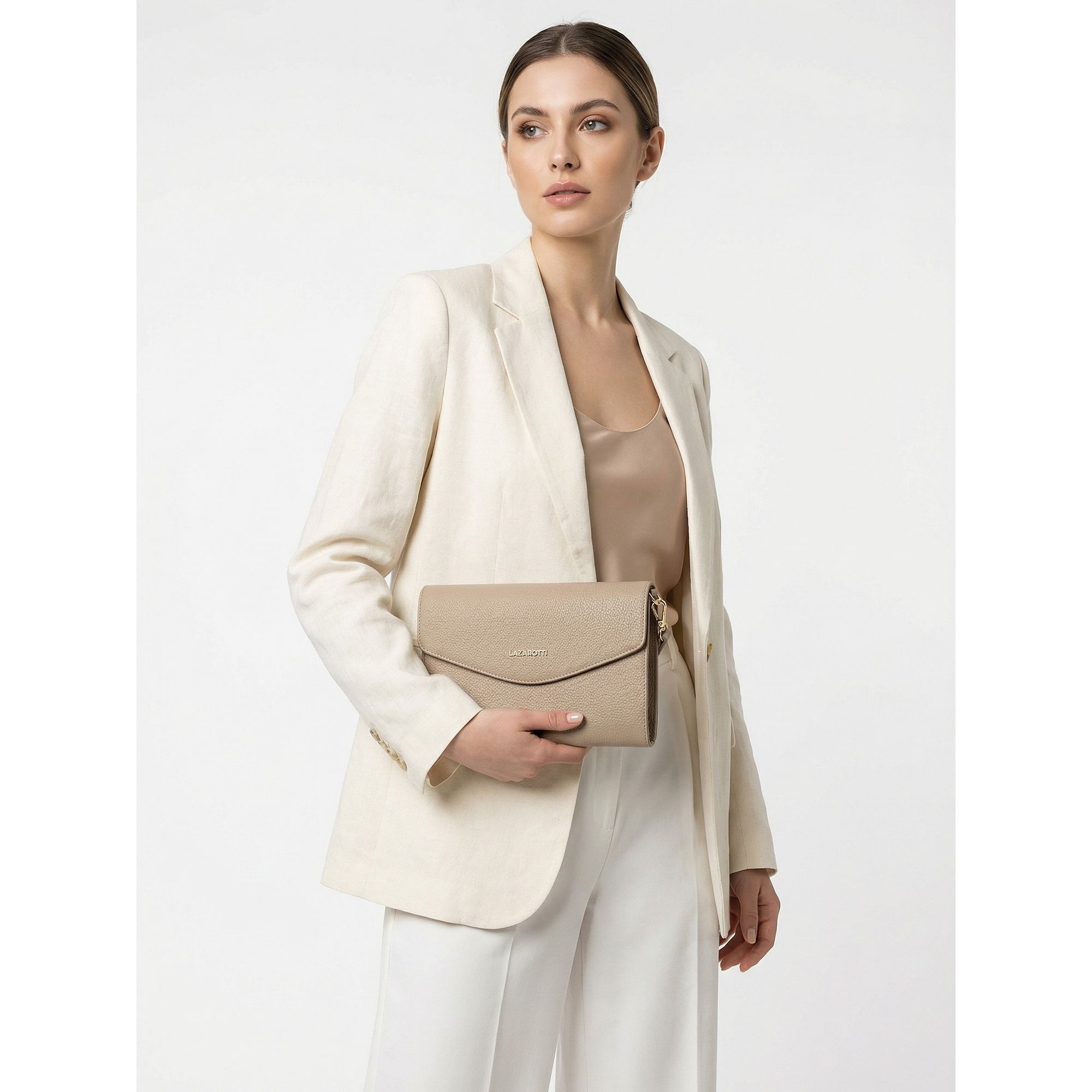 Lazarotti Clutch Bologna Leather, Leder