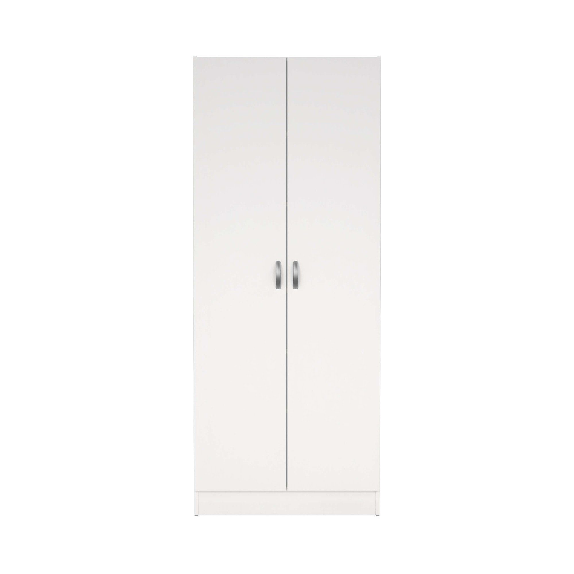 Home affaire Drehtürenschrank Focus, Kleiderschrank, Stauraum mit 2 Türen und 5 Einlegeböden, Breite 69 cm, Höhe 170 cm – Bild 4 von 5