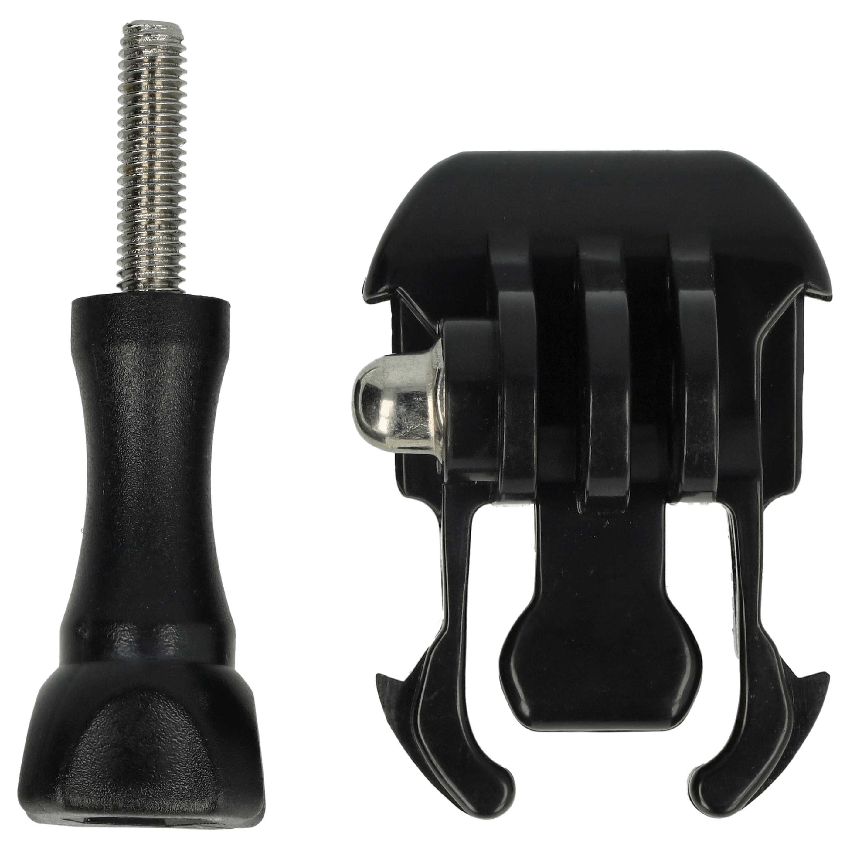 vhbw Action Cam-Halterung passend für GoPro Hero 3 HD, 3+ Plus White Edition, 3+ Plus Silver