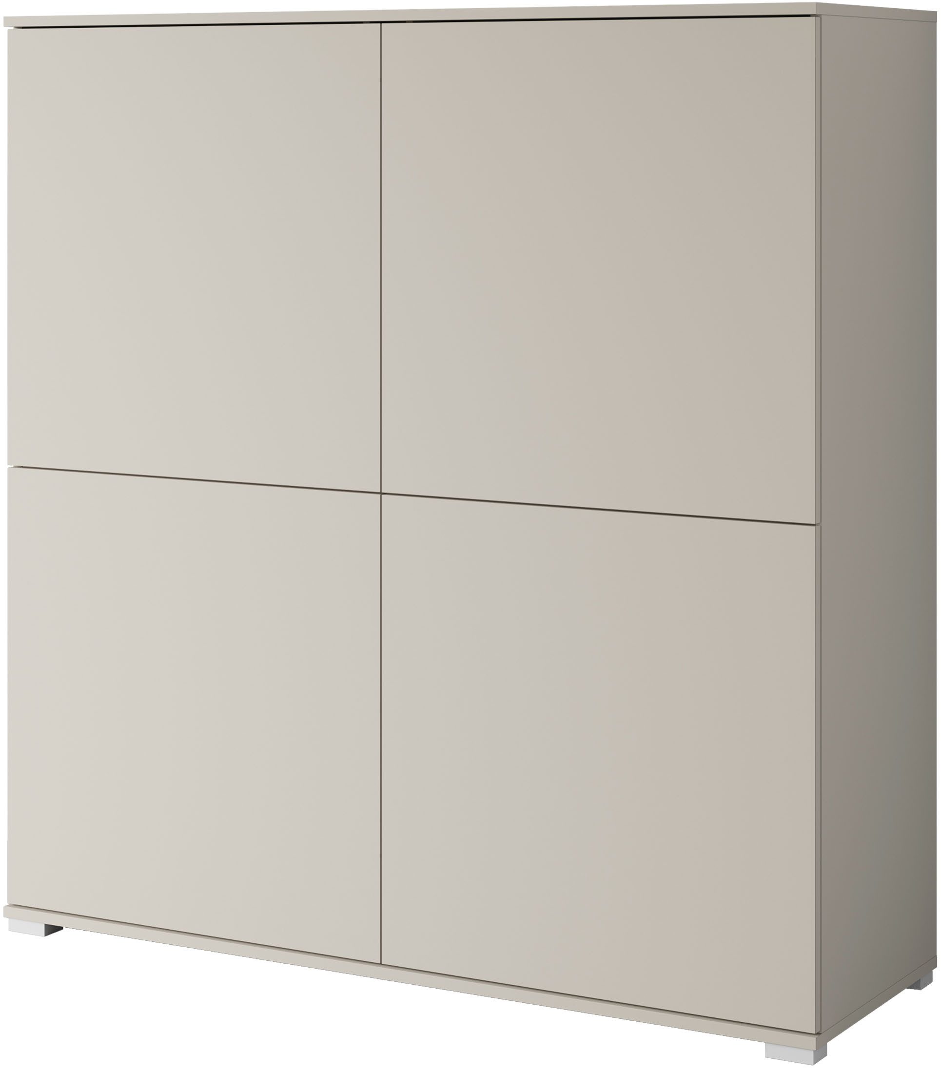 INOSIGN PC-Schrank Kenia, Sekretär, Home Office (1 St), Mit Push-to-open, Tastaturauszug und praktischem Stauraum