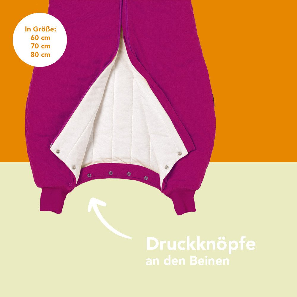 Schlummersack Kinderschlafsack Schlafsack mit Füßen, 3.5 günstig online kaufen