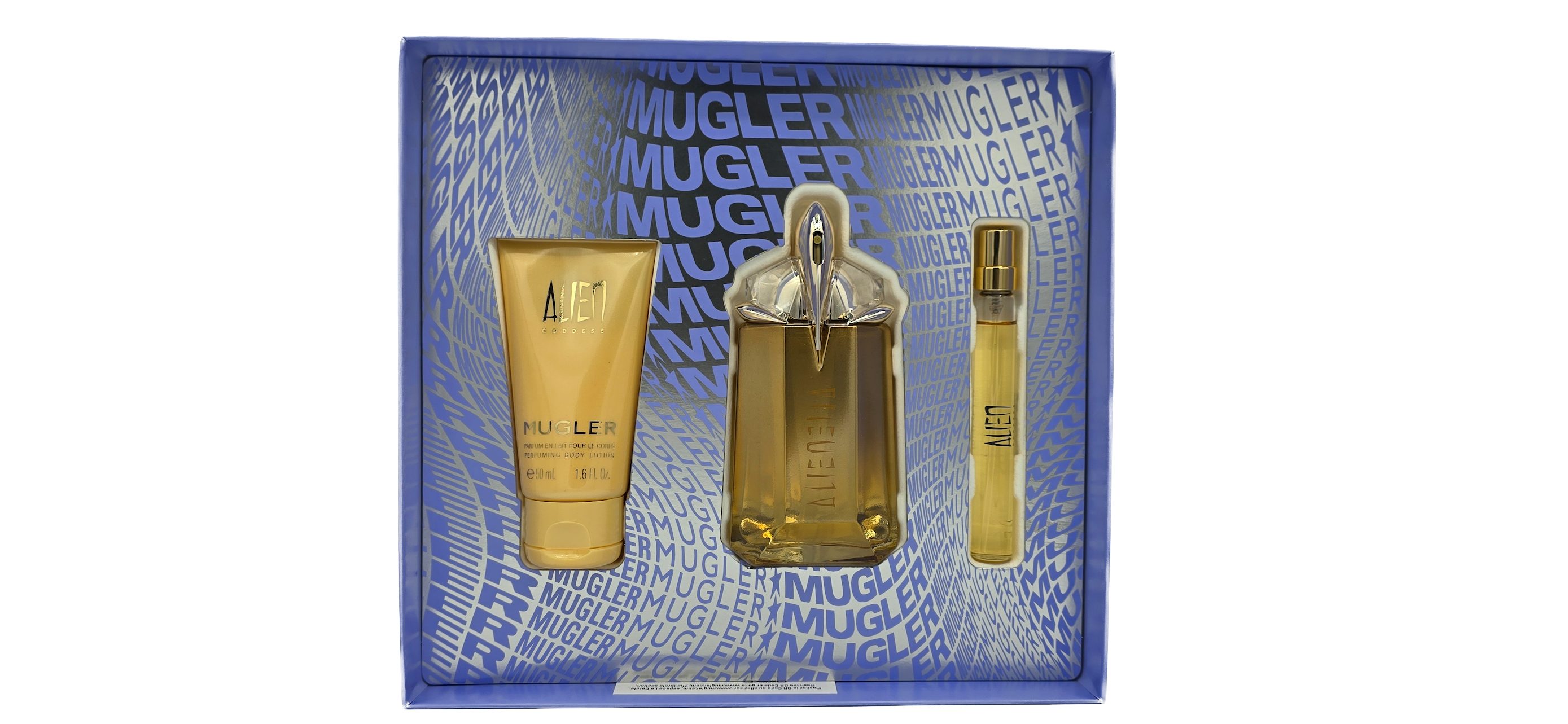 Eau de Parfum Mugler Alien Goddess Refillable 60ml EDP & 10ml EDP & Bodylotion 50ml