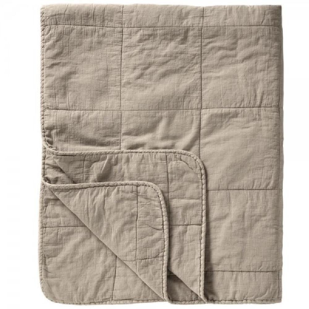 Wohndecke Ib Laursen Bettdecke Vintage doppelt Linen (240x240cm), Ib Laursen