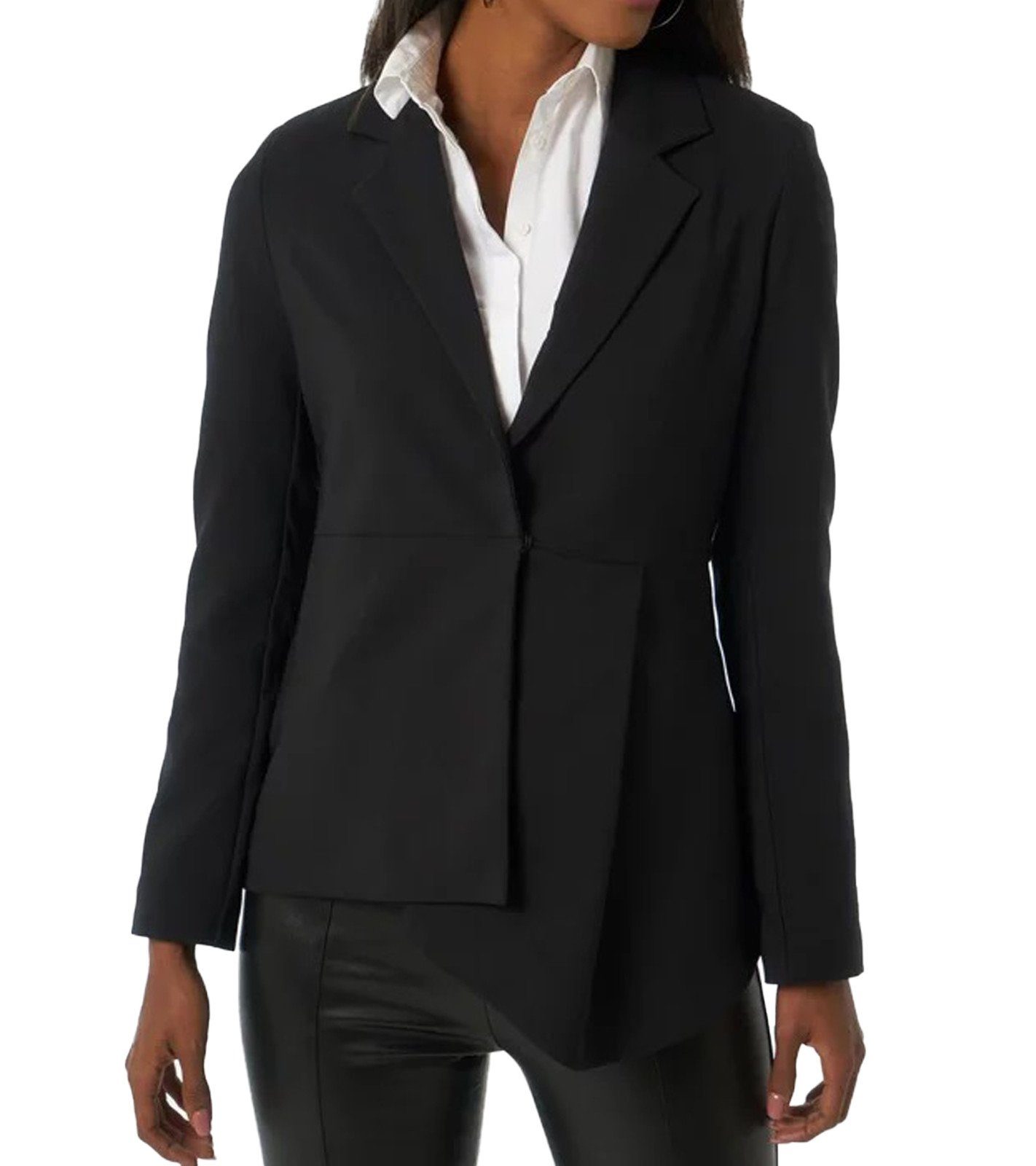 Jimmy Sanders Kurzblazer »JIMMY SANDERS Damen Blazer Anzug-Jacke Designer-Jacke  Schwarz« online kaufen | OTTO