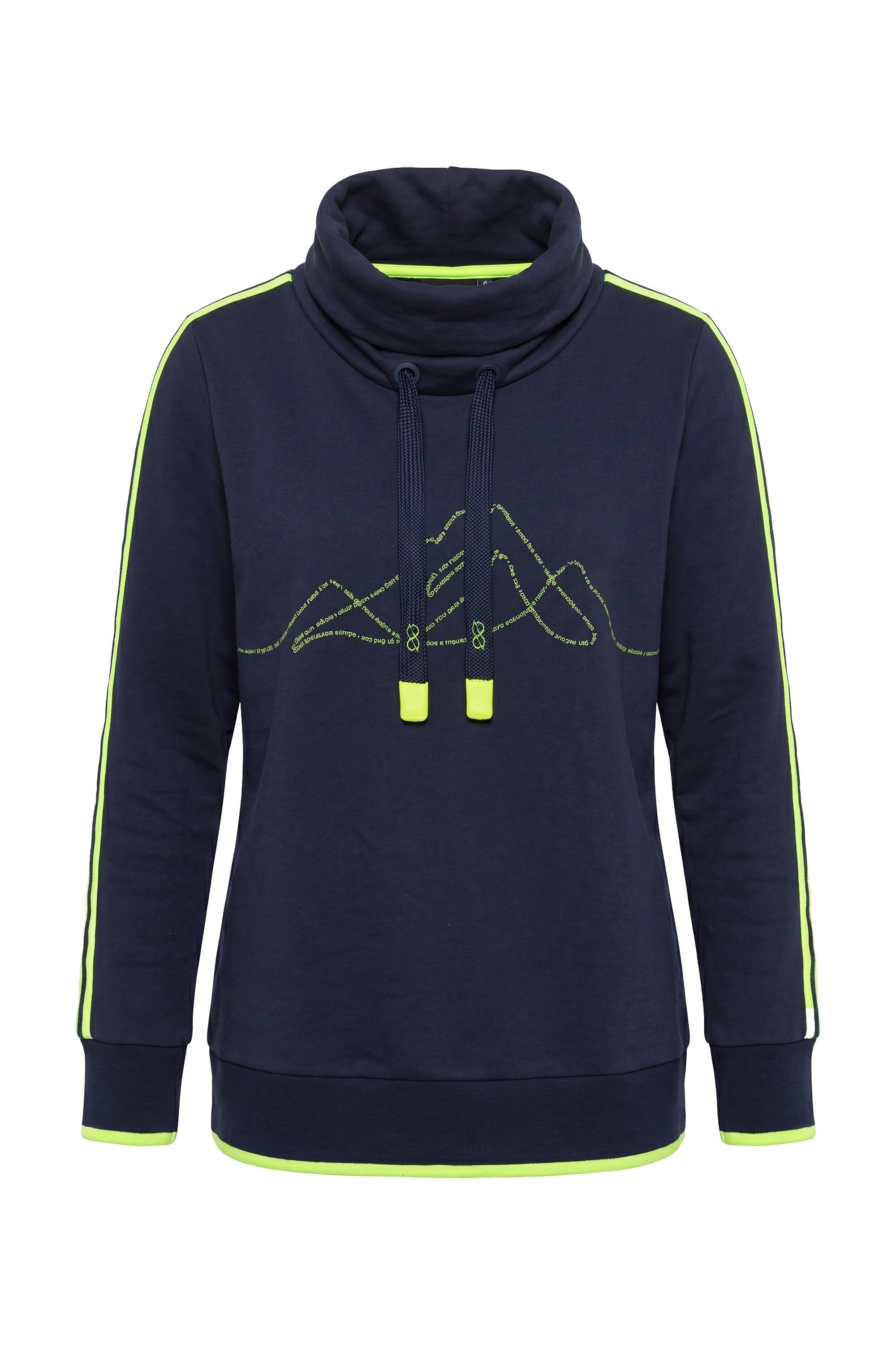 Laurasøn Sweatshirt Sweatshirt variabler Stehkragen Langarm – Bild 2 von 4