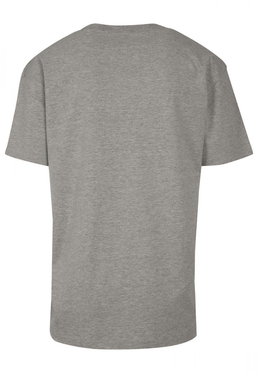 grey Mister Oversized NASA heather Tee Print-Shirt Heavy MT867