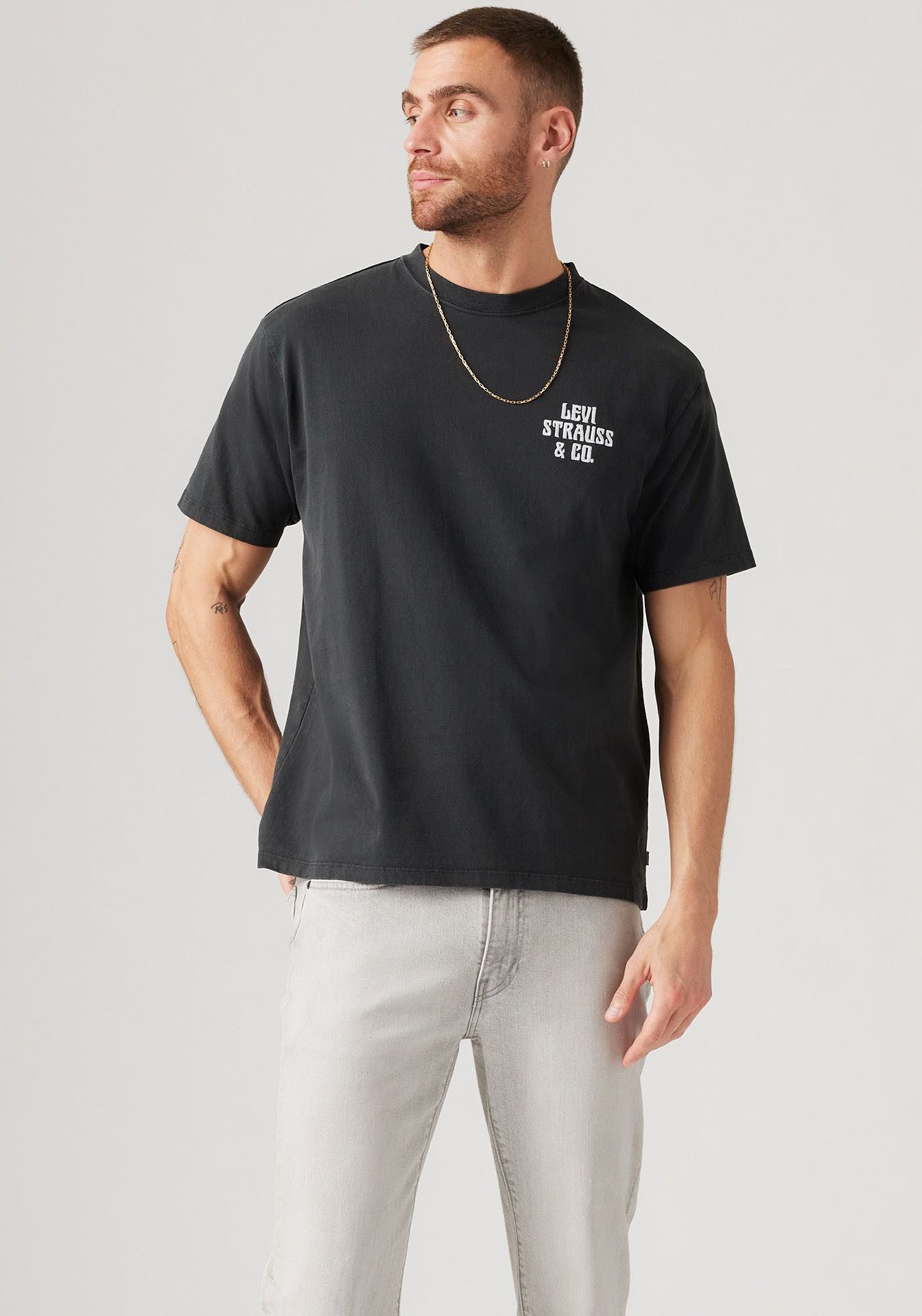 Levi's® Kurzarmshirt VINTAGE FIT GRAPHIC TEE günstig online kaufen