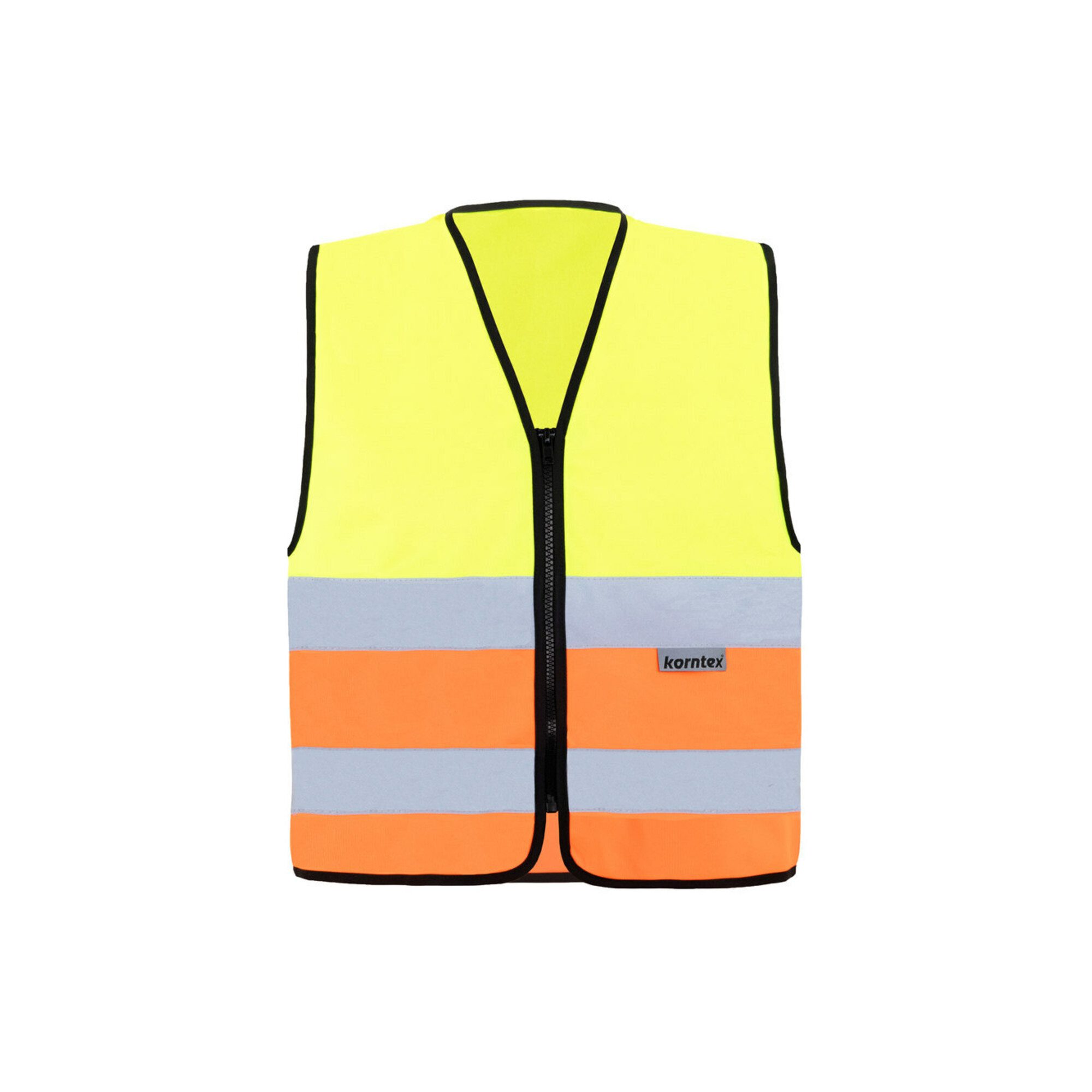 korntex Warnweste Korntex Warnweste Cologne gelb/orange Gr. 3XL