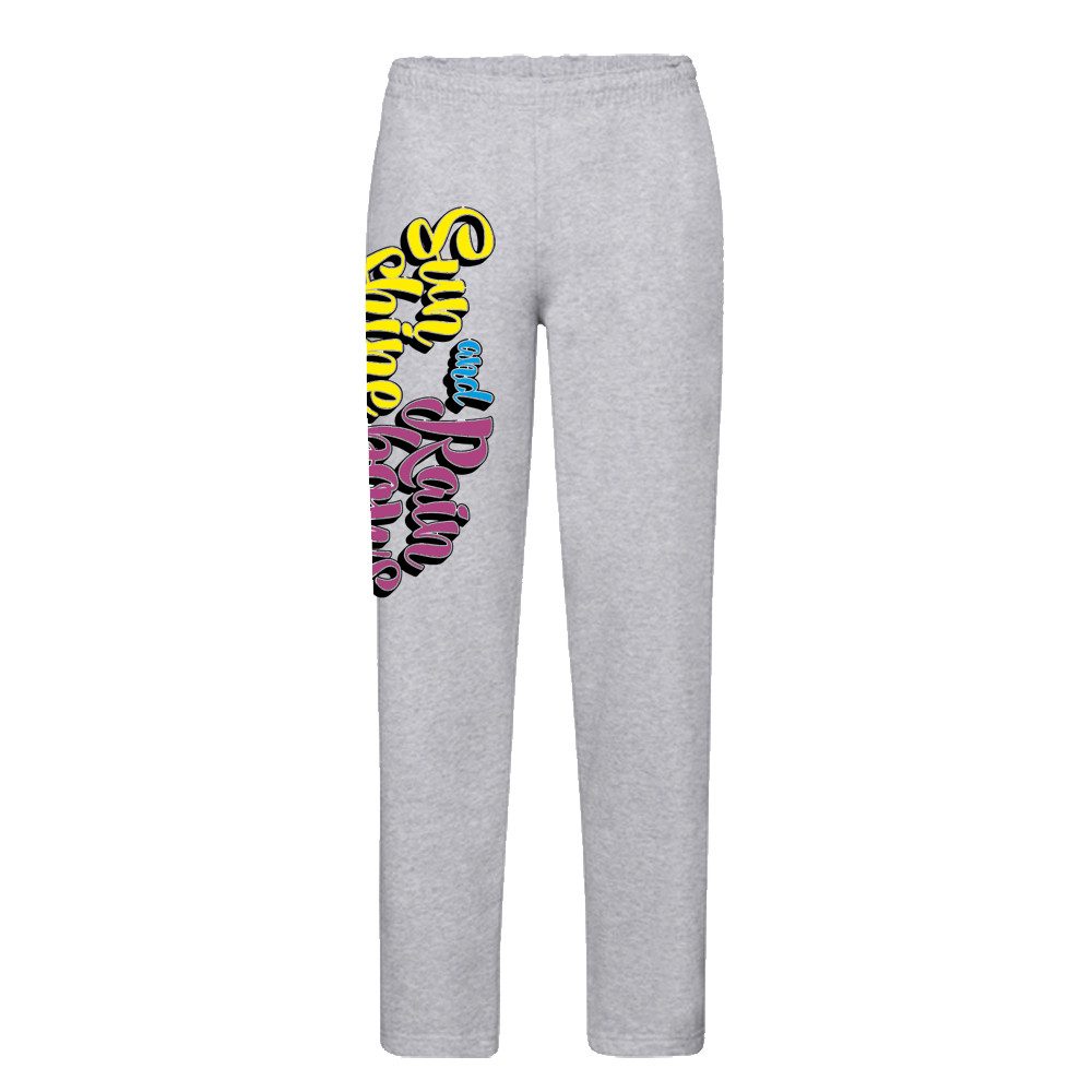 G-graphics Jogginghose Sunshine & Rainbows Jog Pants mit Print / Aufdruck
