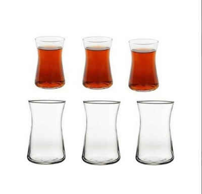 Pasabahce Скло-Set 6er Set Чайні склянки 160cc 5 1/4 oz transparent